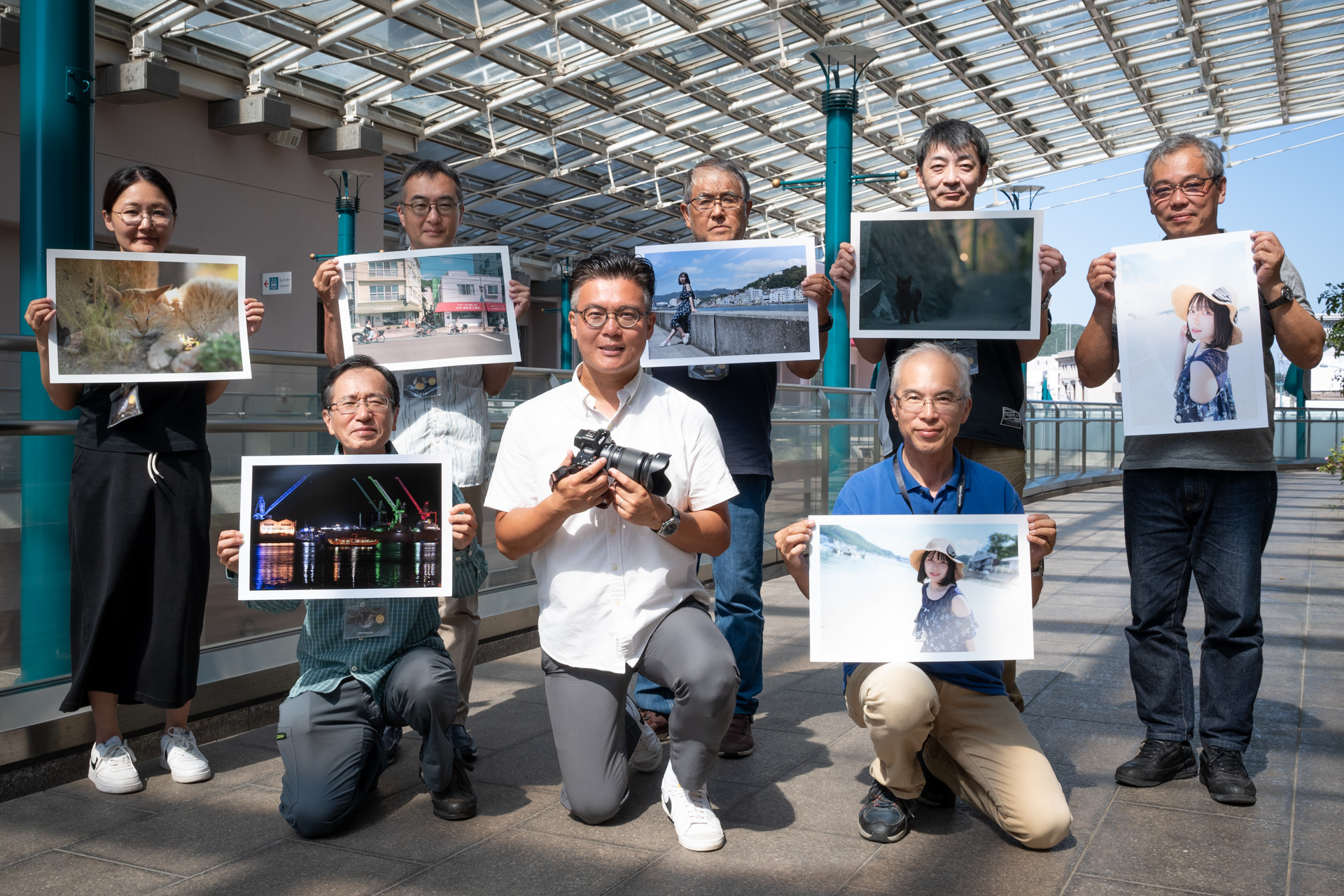 参加したGANREFメンバーと上田さん