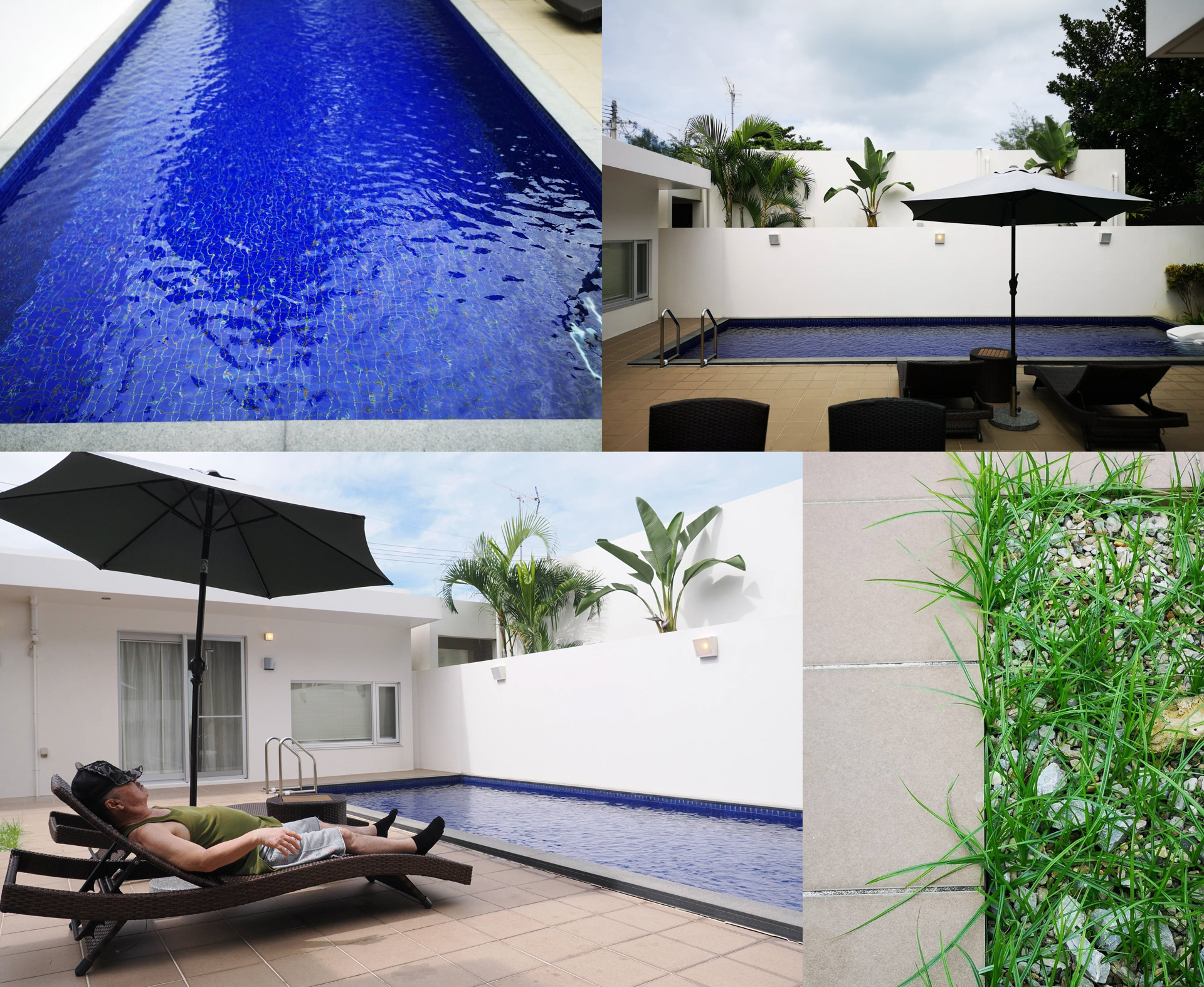 都会的で少しハワイのような雰囲気も感じるヴィラ