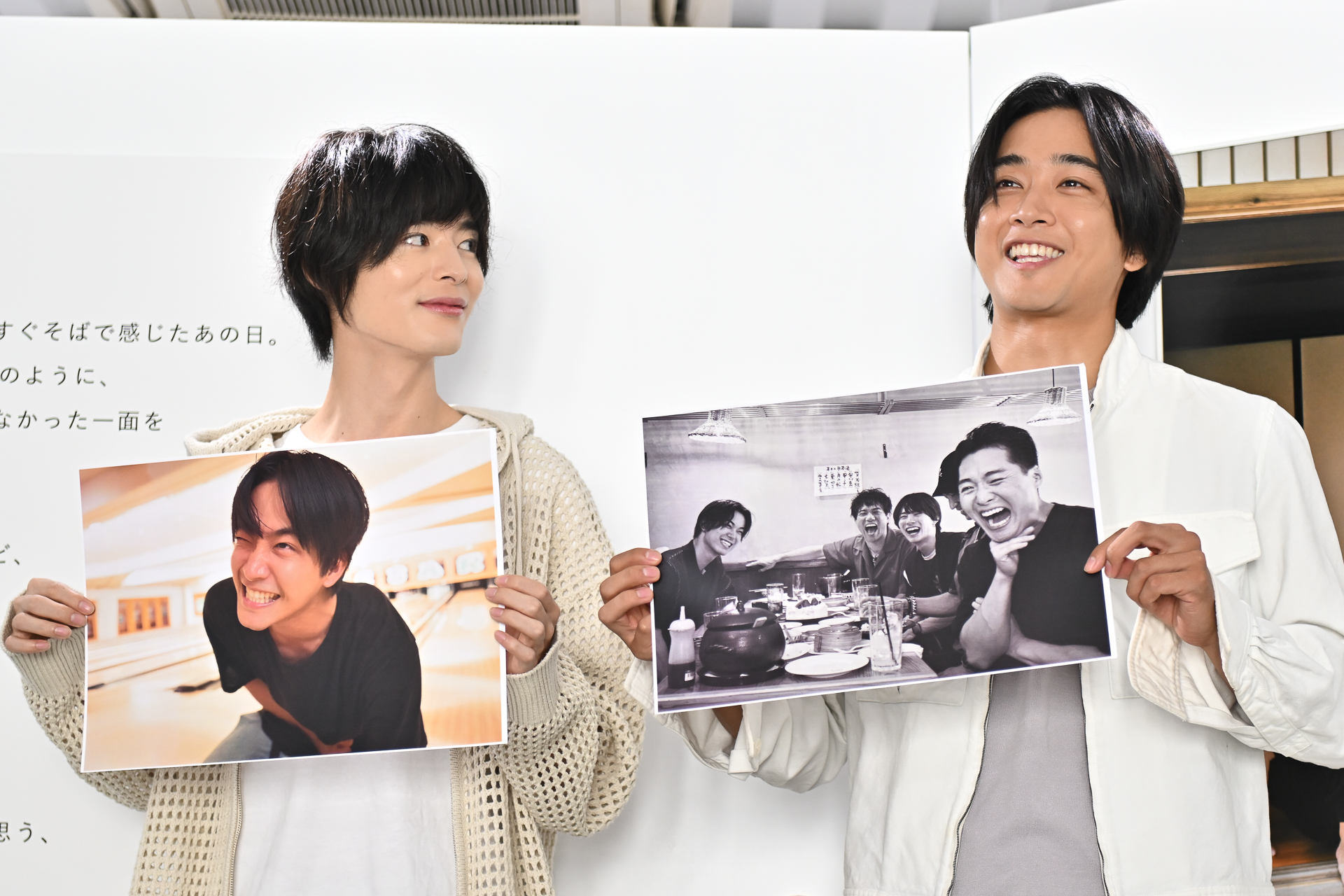 印象的な作品について語る2人