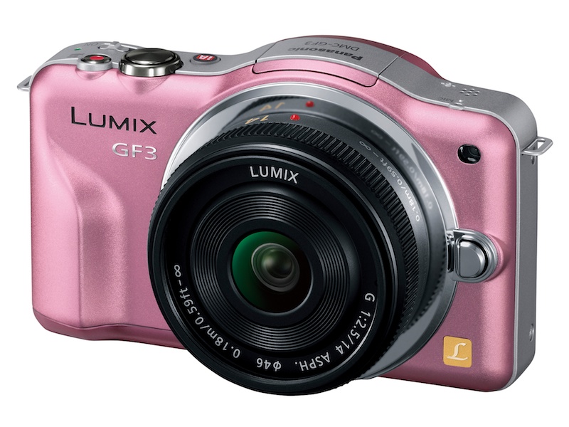 LUMIX DMC-GF3（フェアリーピンク）＋LUMIX G 14mm F2.5 ASPH.