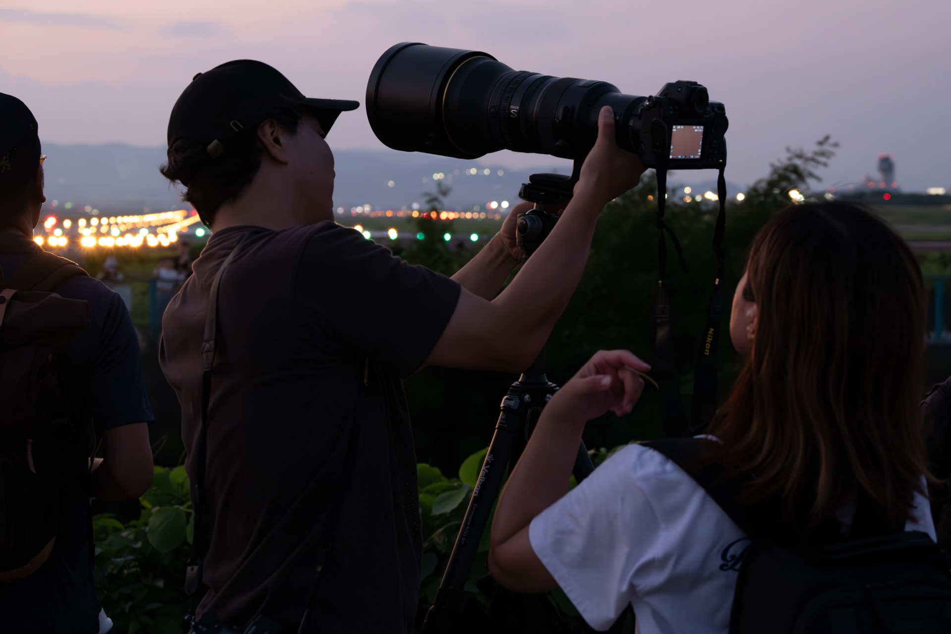 現場で超望遠レンズを借りることもできた