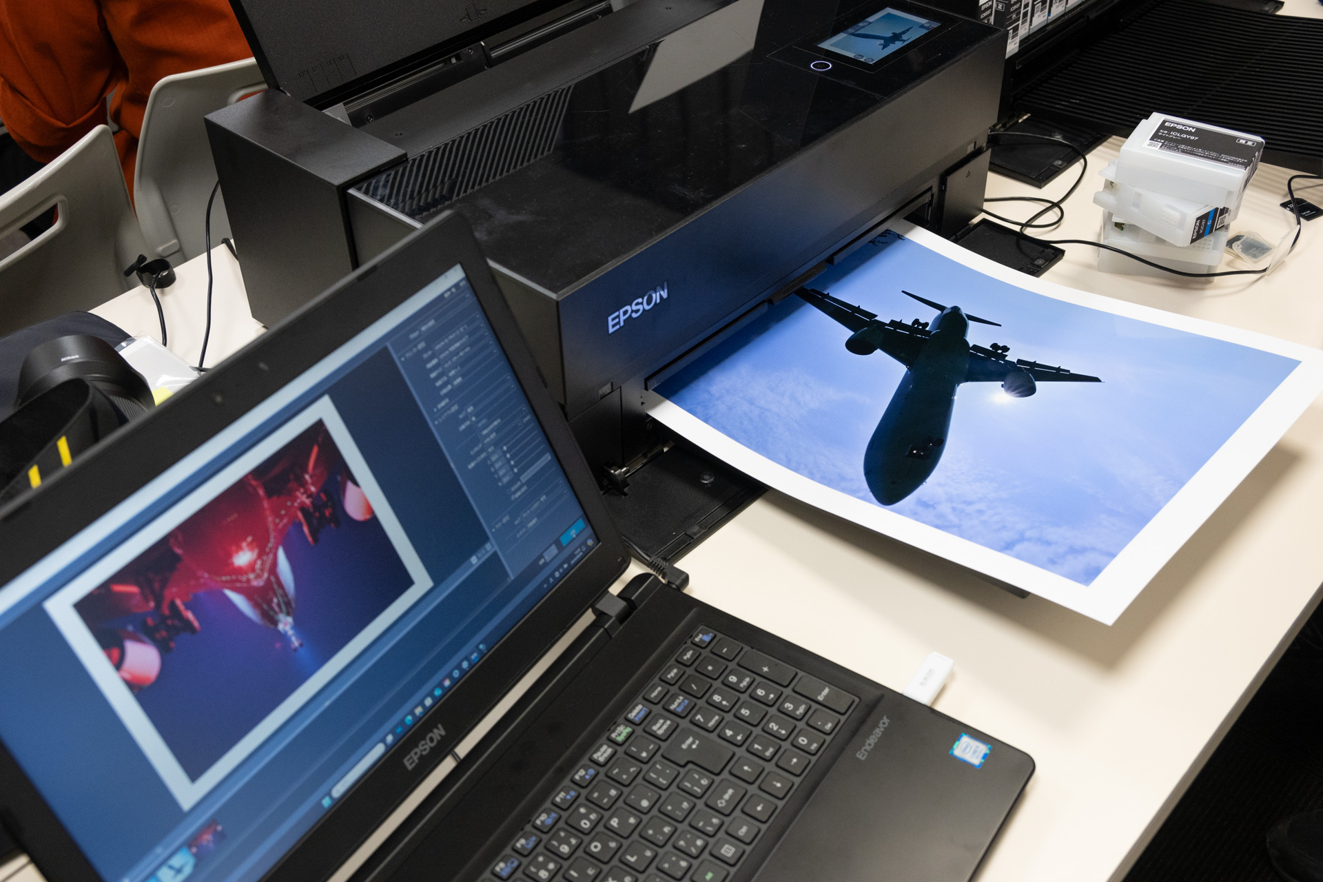 作品はエプソン「SC-PX1V」でプリント