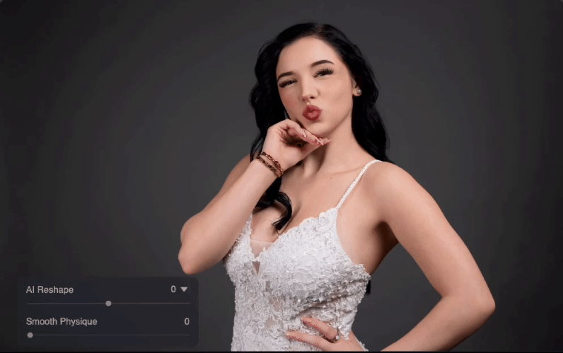 より精緻なAI体型補正