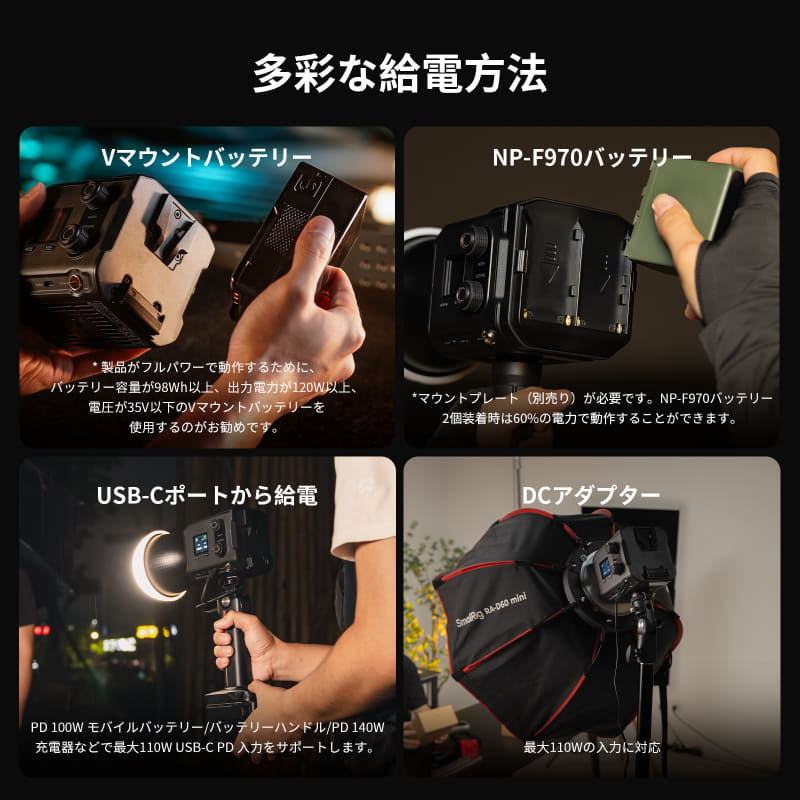 USB給電にも対応、SmallRigの小型COB LEDライト - デジカメ Watch