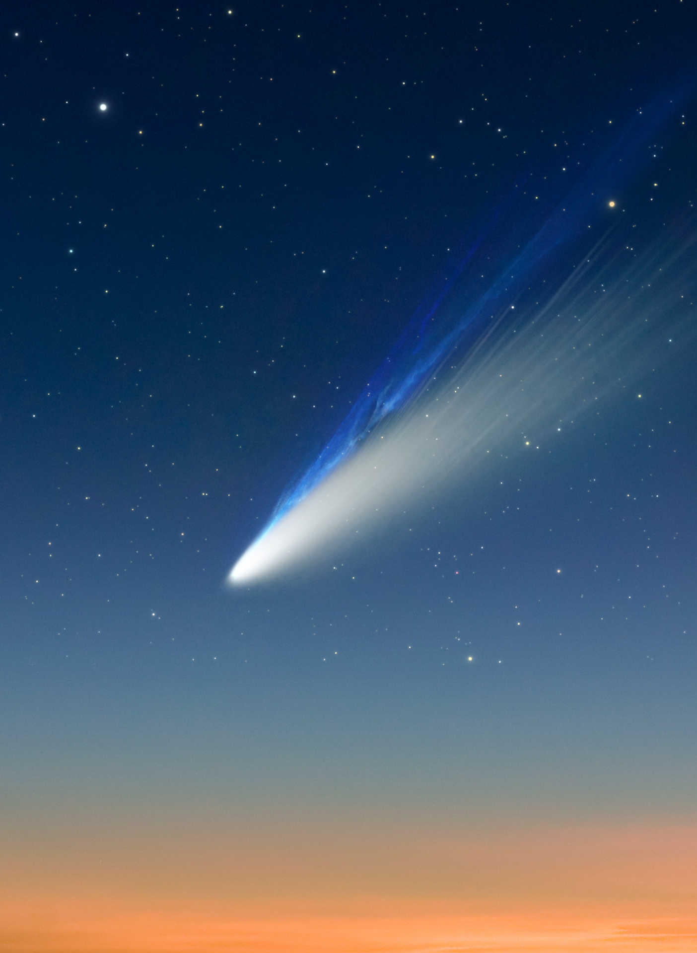 紫金山・アトラス彗星のイメージ