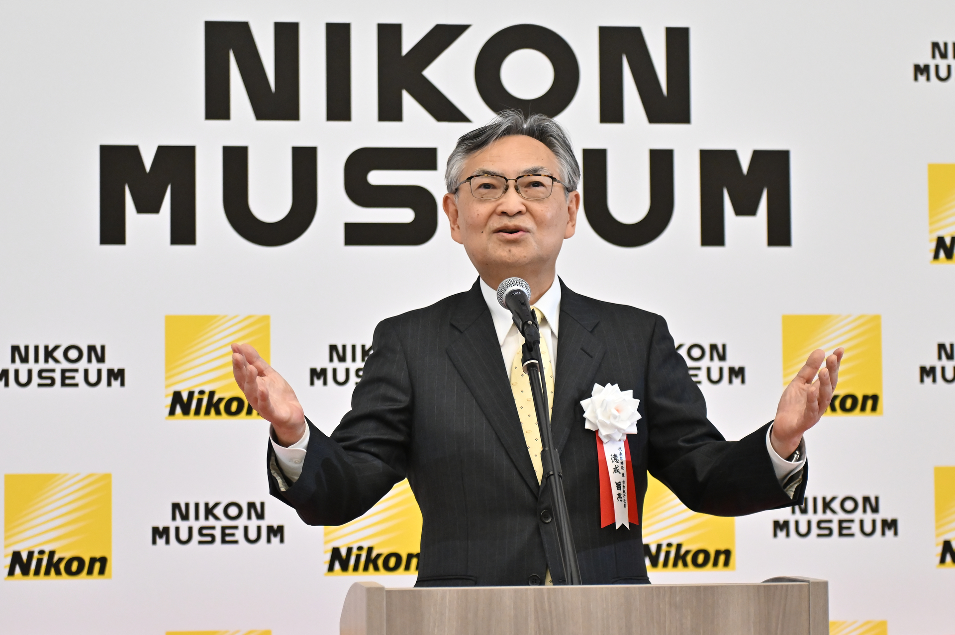 ニコン代表取締役兼社長執行役員 德成旨亮氏