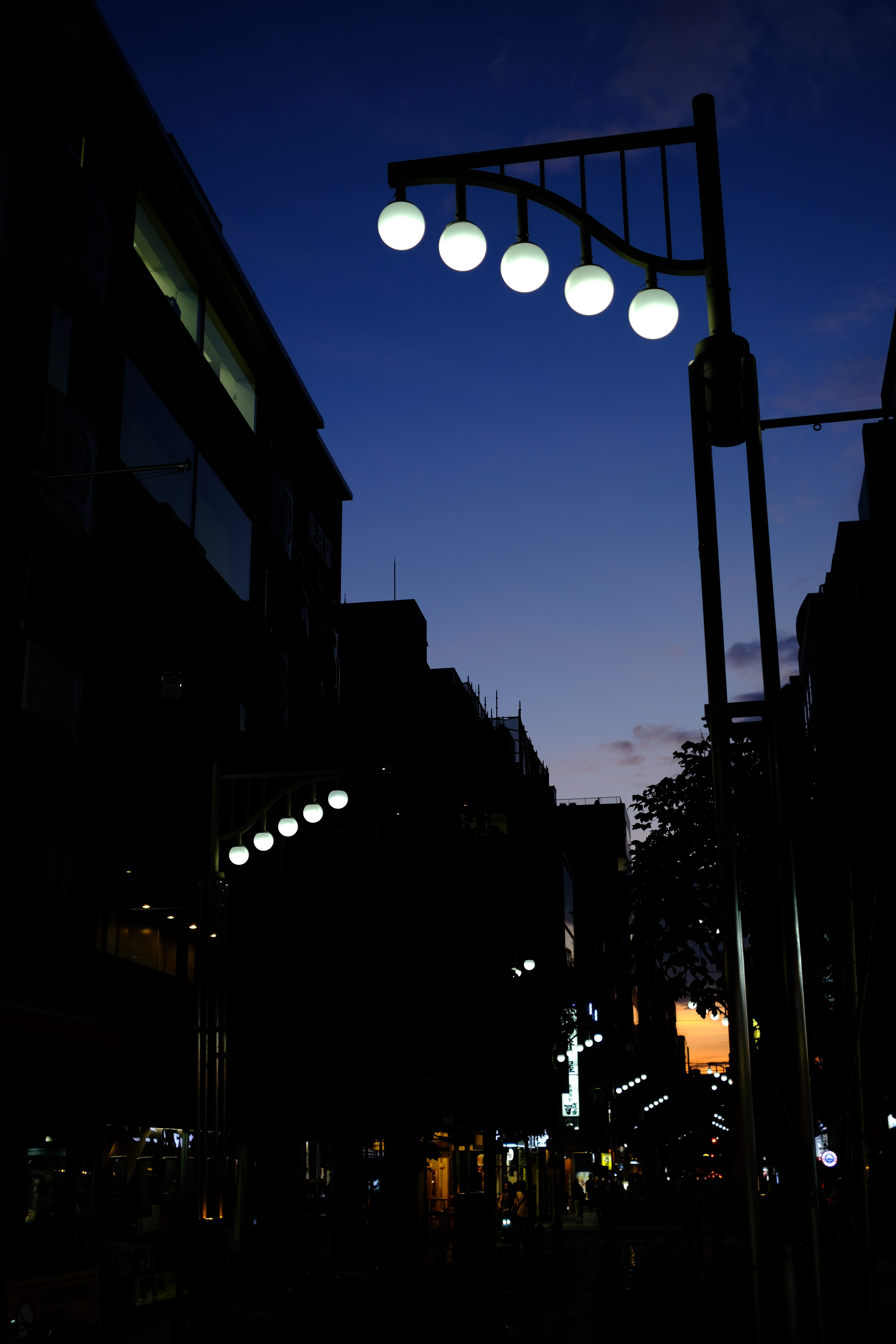 夕刻の空が印象的な色になった。“ベルビアマジック”は健在<br><span class="fnt-85">X-M5／XF27mmF2.8 R WR／27mm（41mm相当）／マニュアル露出（180秒、F2.8）／ISO 125／WB：オート／フィルムシミュレーション：Velvia</span>