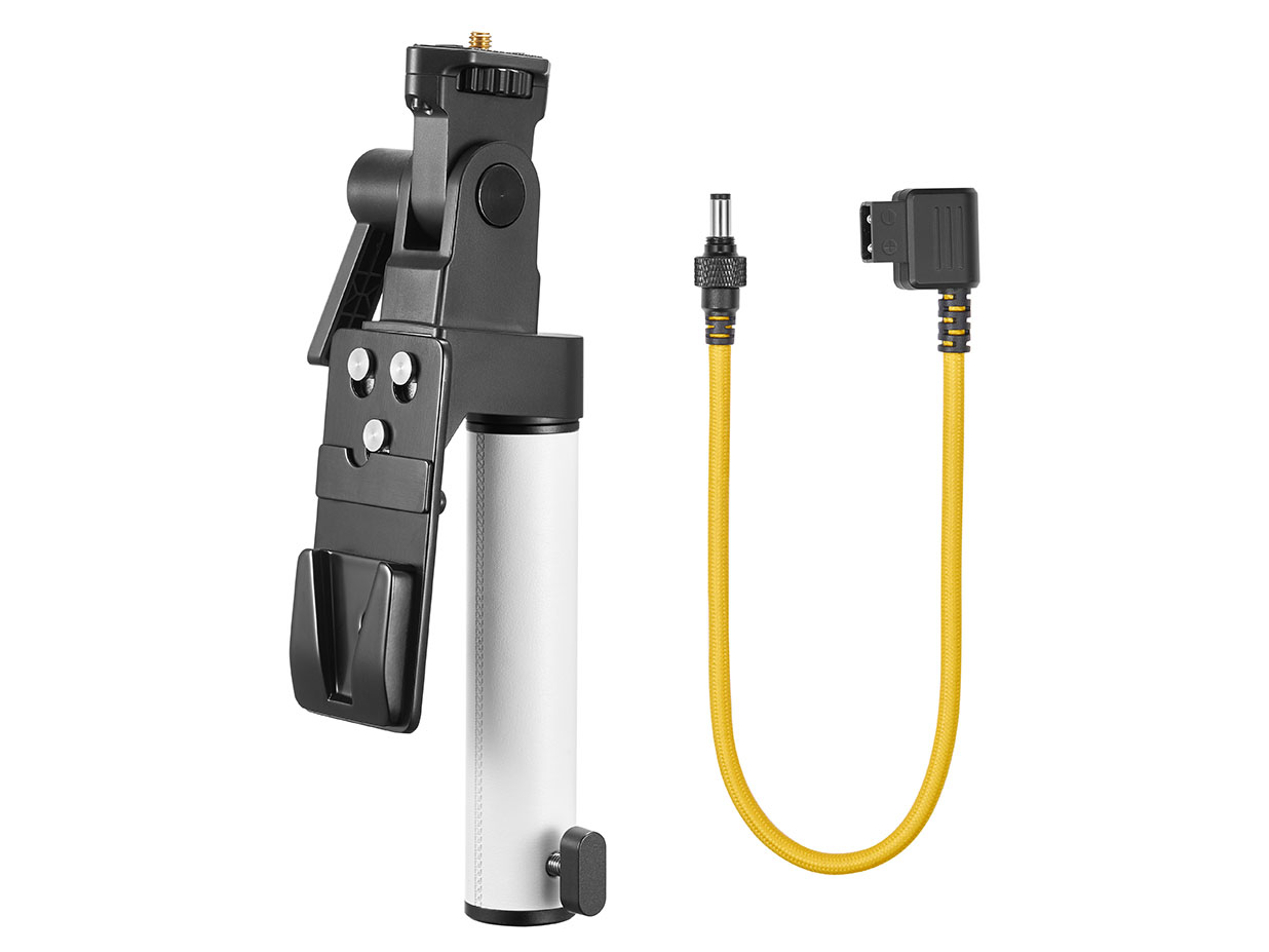 Kit2同梱のVマウントバッテリー用アクセサリー