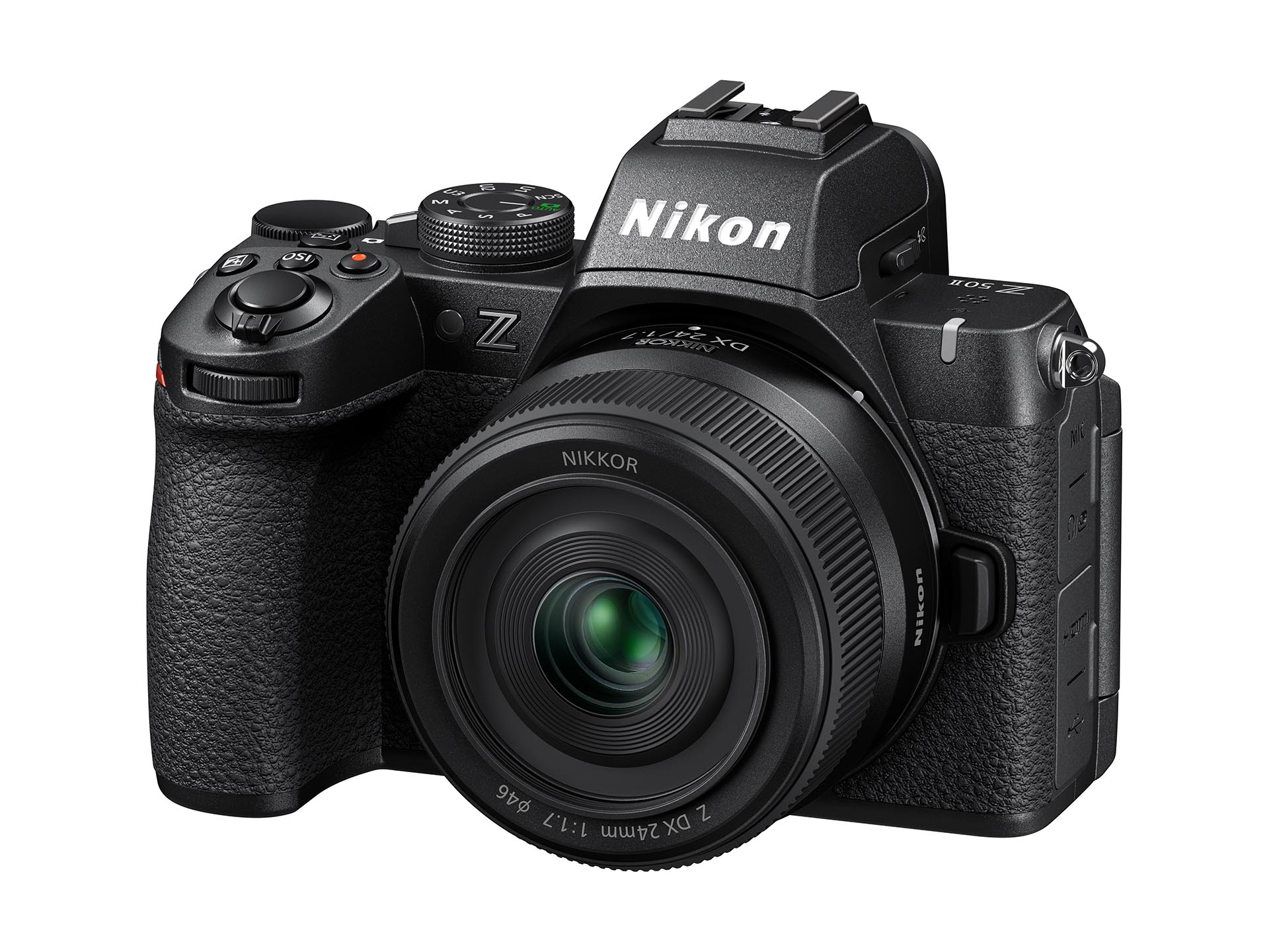 NIKKOR Z DX 24mm f/1.7を装着