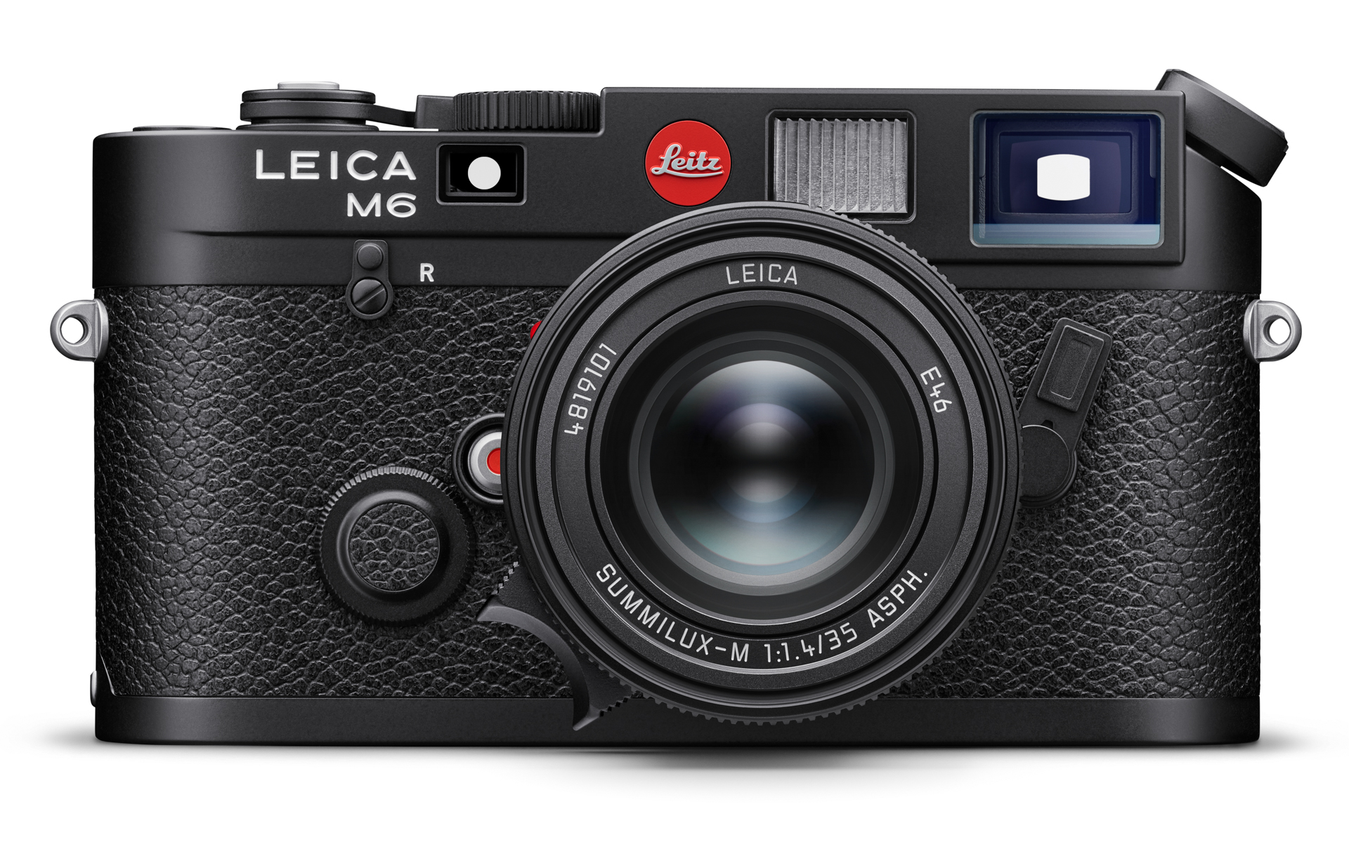 ライカM6（1984年〜、2022年〜）。電子技術の進歩により、M型ライカのスタイルを守ったまま露出計内蔵を実現。M型ライカで最も販売期間の長いモデル