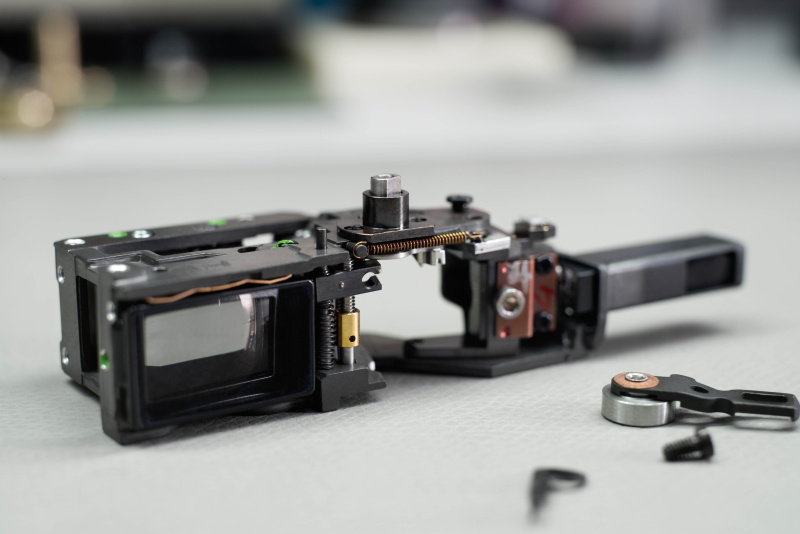 M型ライカの距離計部分