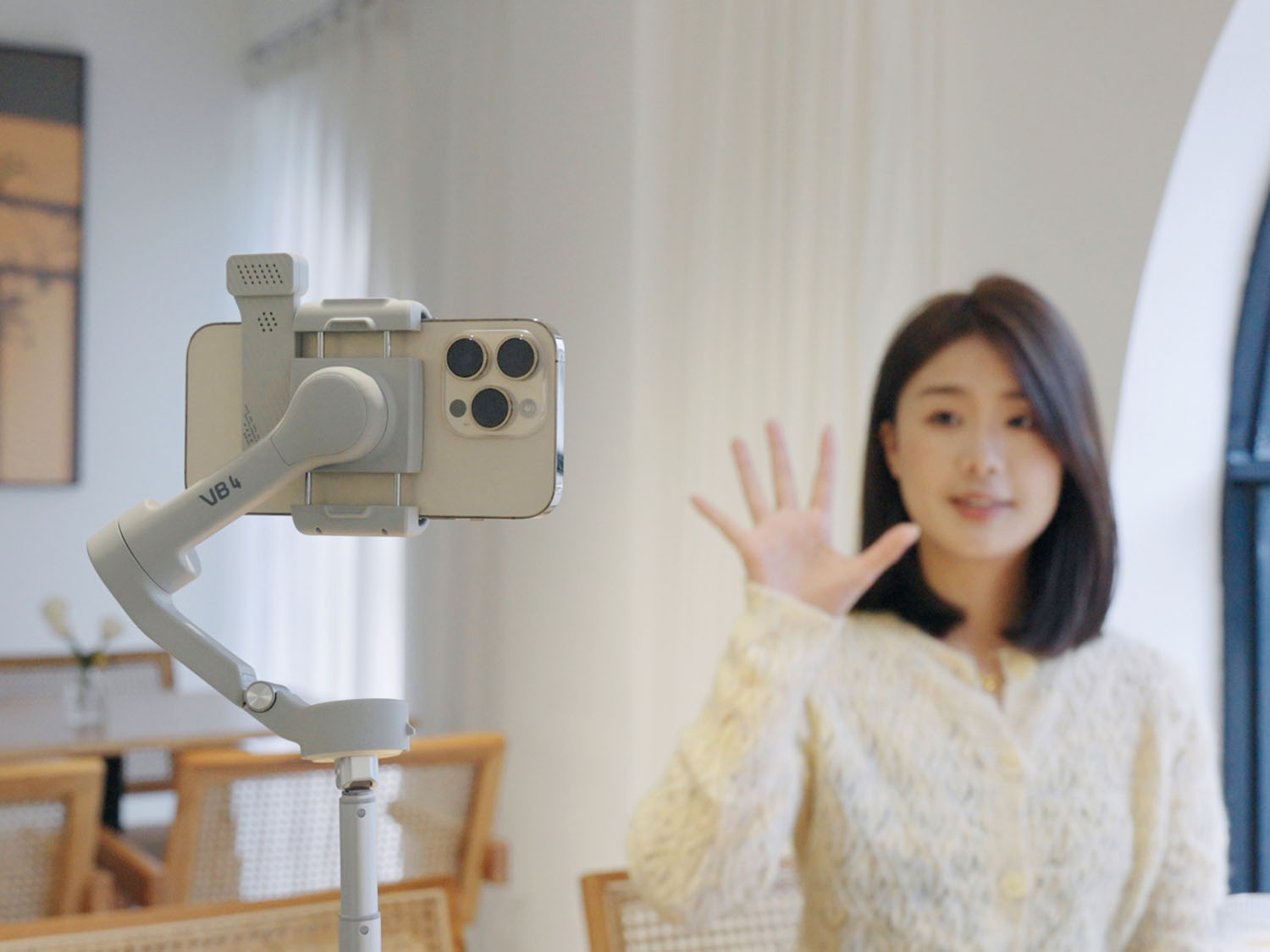 伸縮式延長ロッドを内蔵