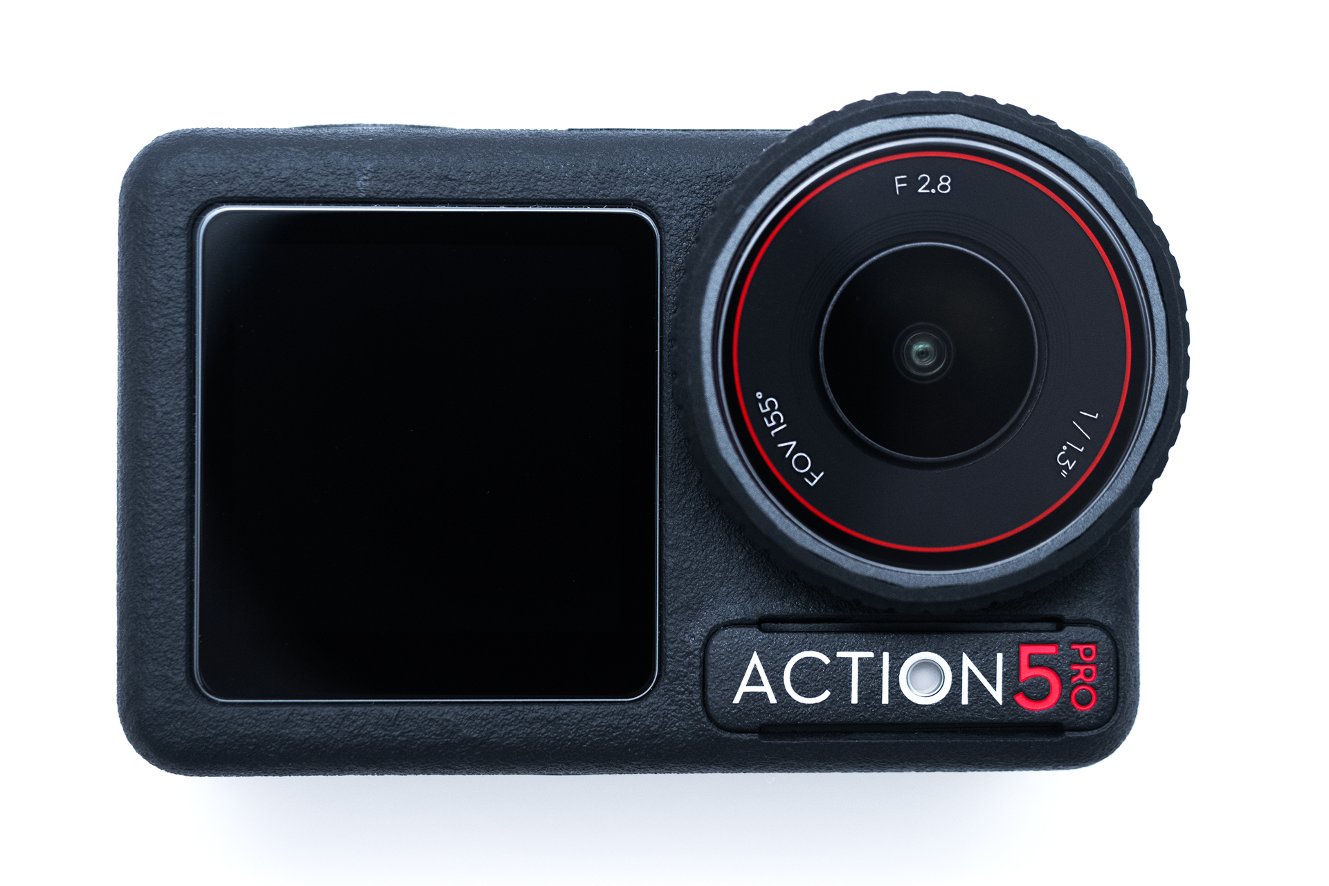 アクションカメラとしては大型の1/1.3インチセンサーを搭載し、13.5ストップのダイナミックレンジと低照度特性の高さを誇る。コンパクトで省電力、熱停止がしにくいカメラ