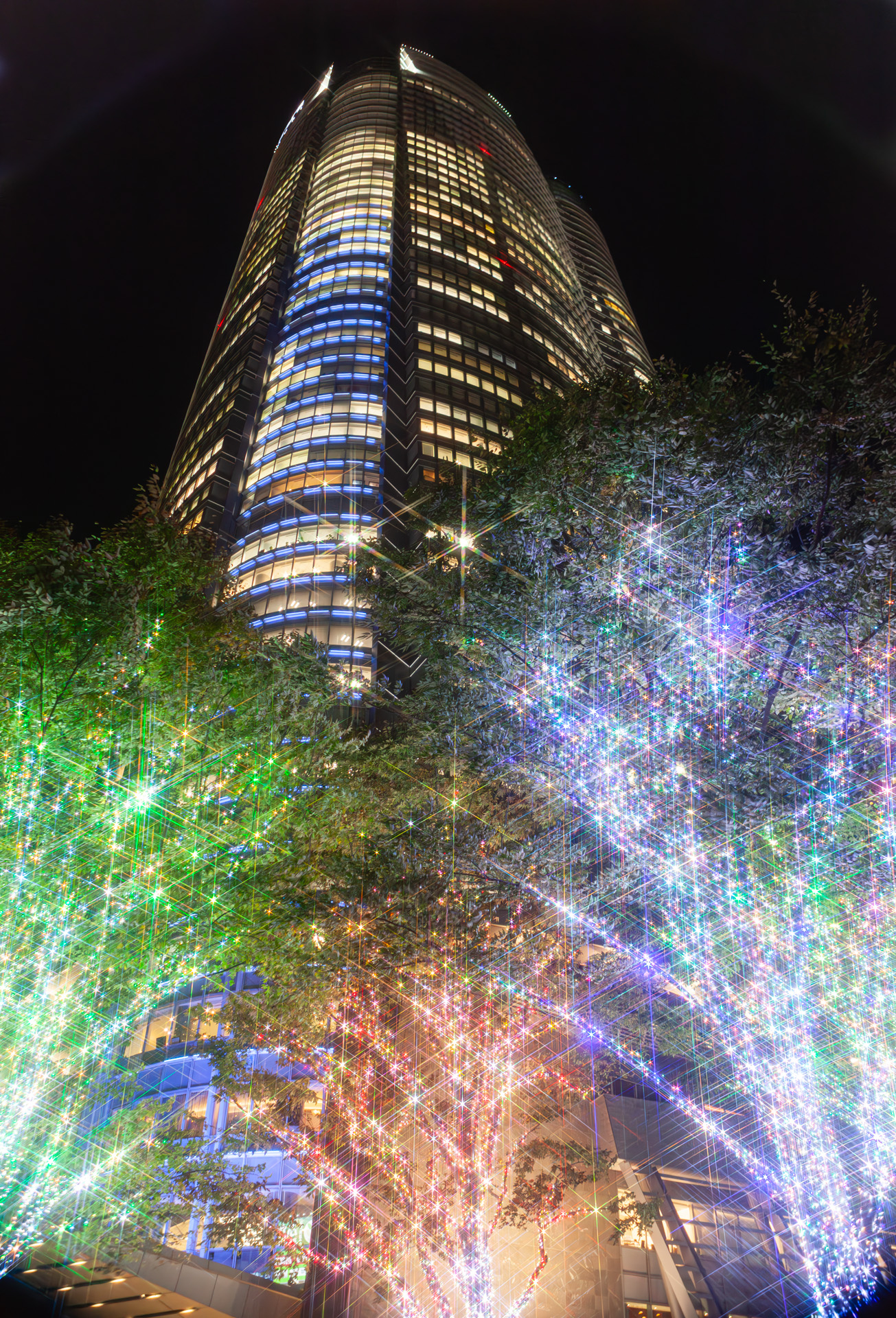 森タワーと共に