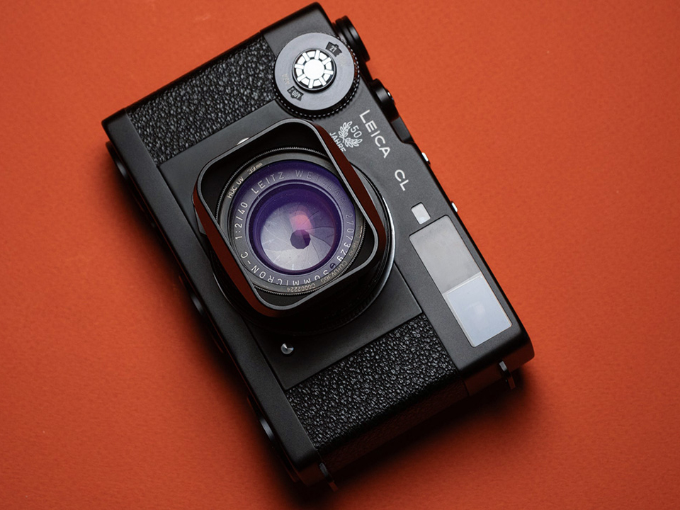 Leica Summicron C 40mm F2.0専用アルミフード