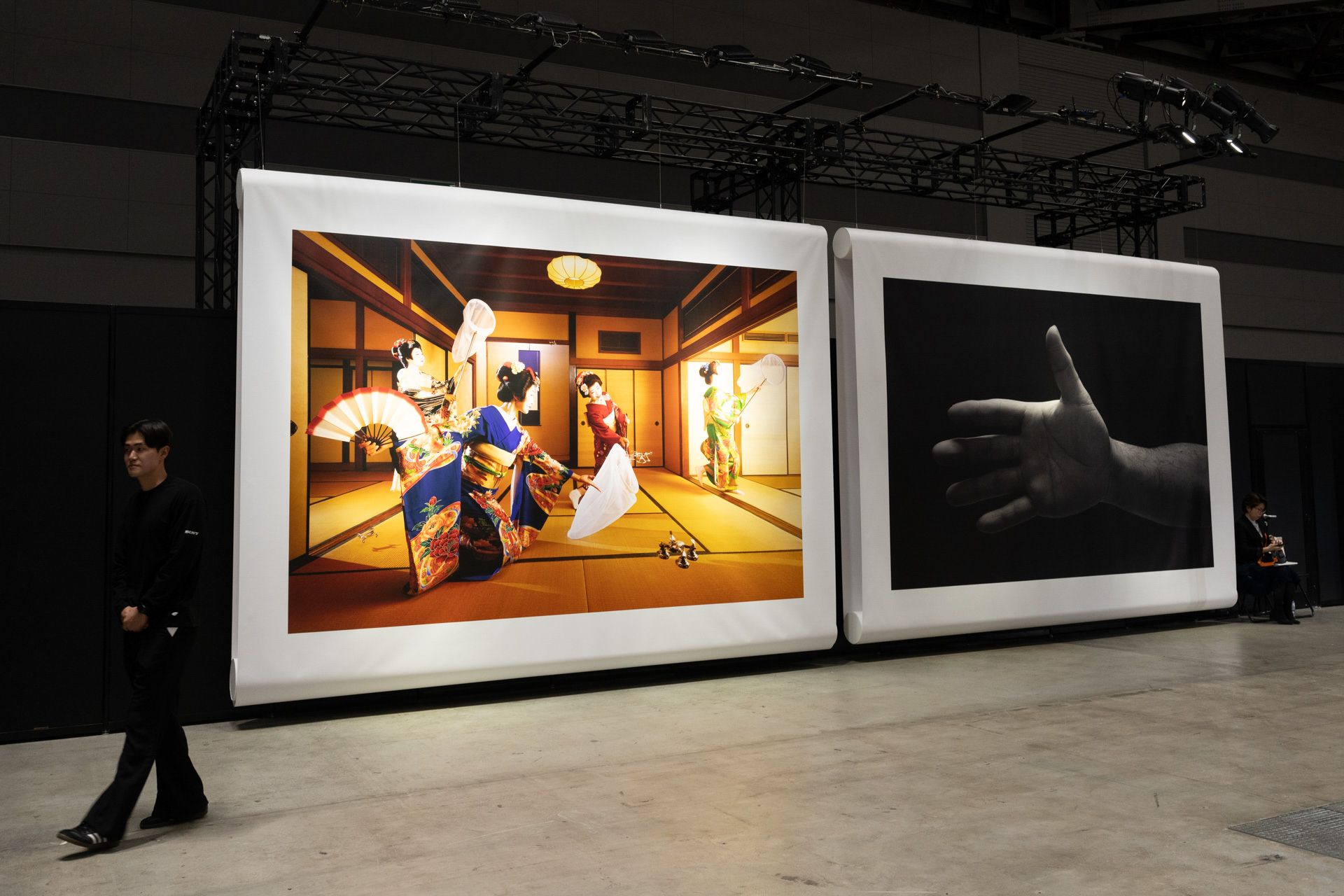 α1 IIで撮影された大判プリントも