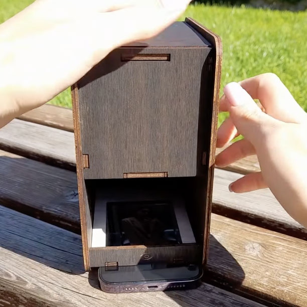 シャッターを回して撮影