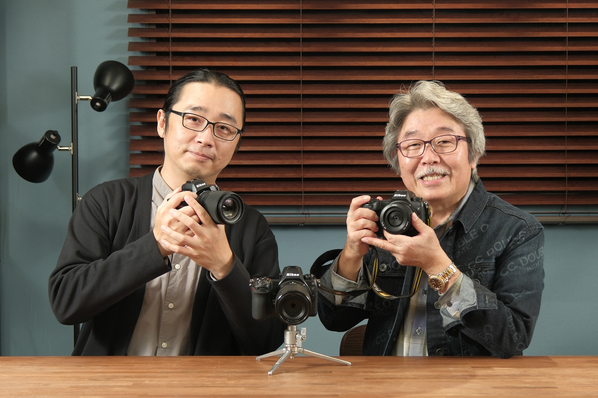 左から豊田慶記さん、阿部秀之さん