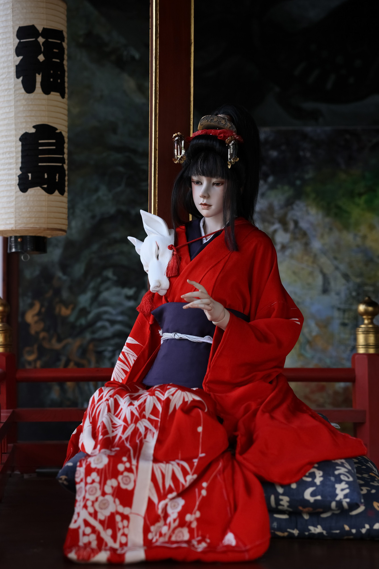 作・大竹京　福島稲荷神社にて