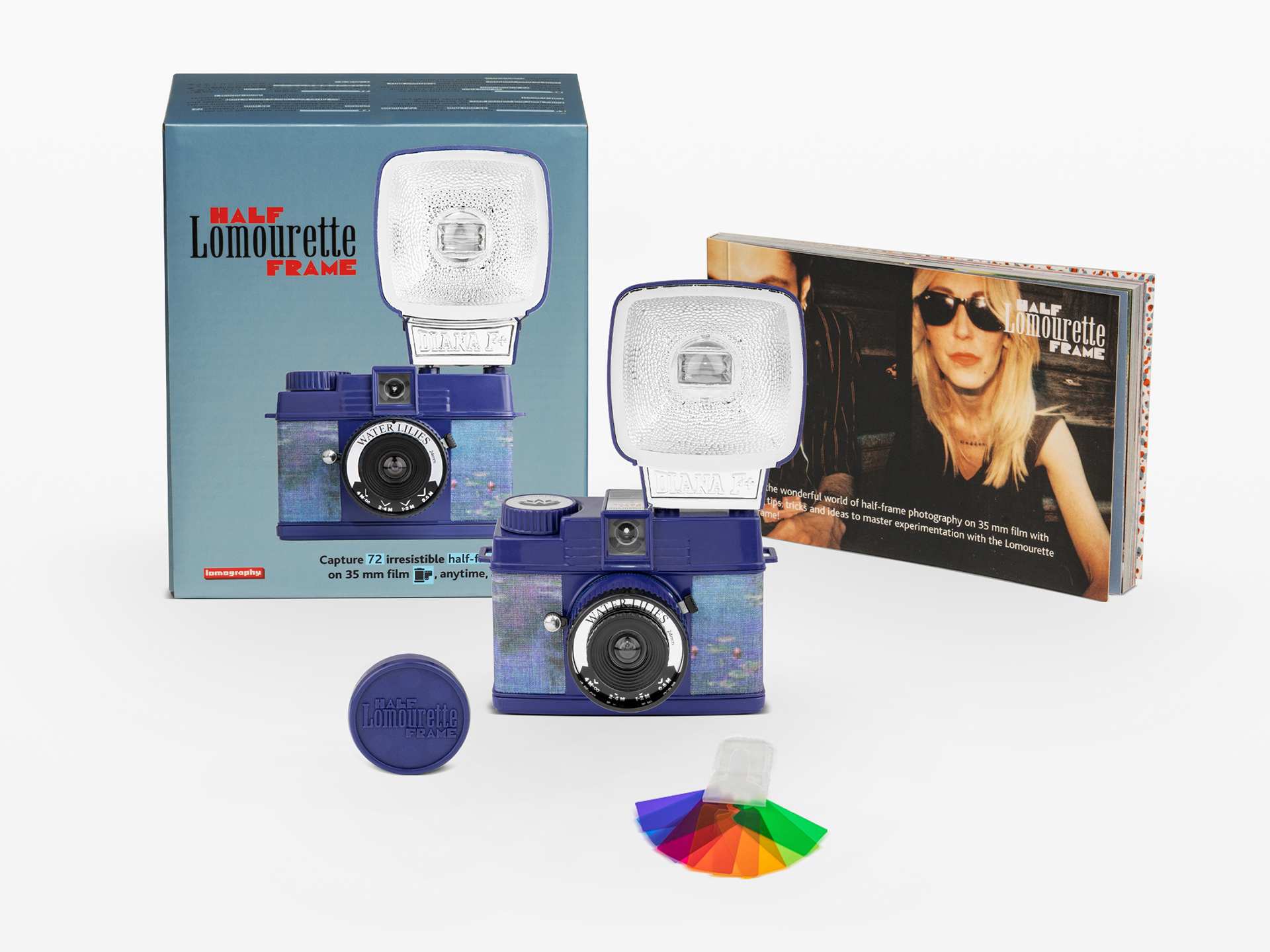 Lomourette Half-frame Water Lilie