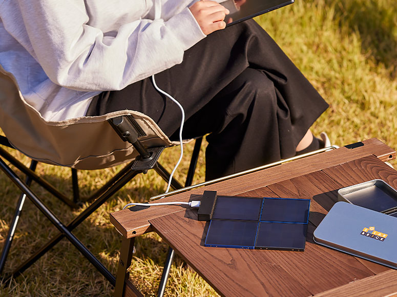 使用例。蓄電機能はない