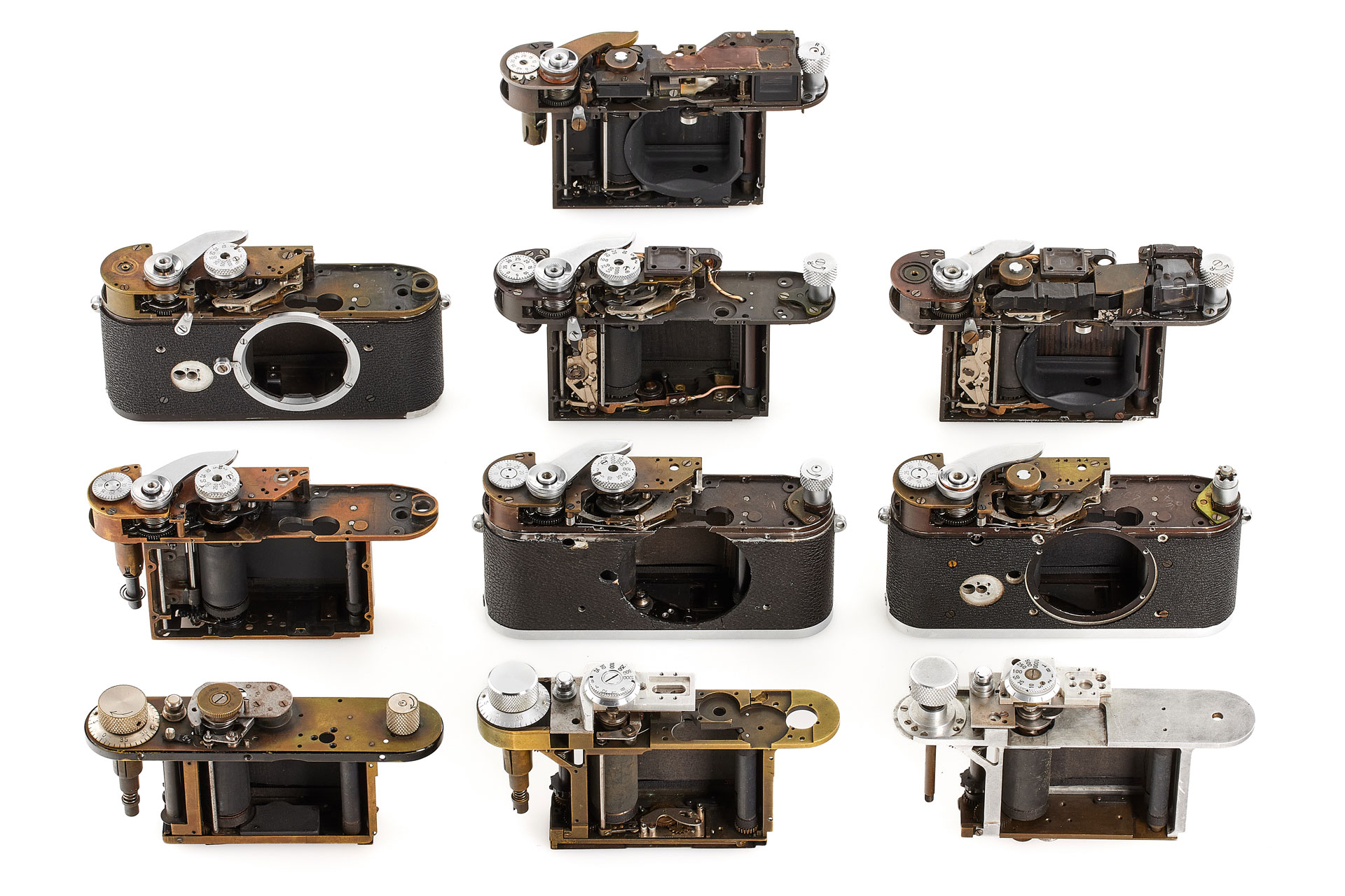 Leica IV to M series Collection of Prototypes