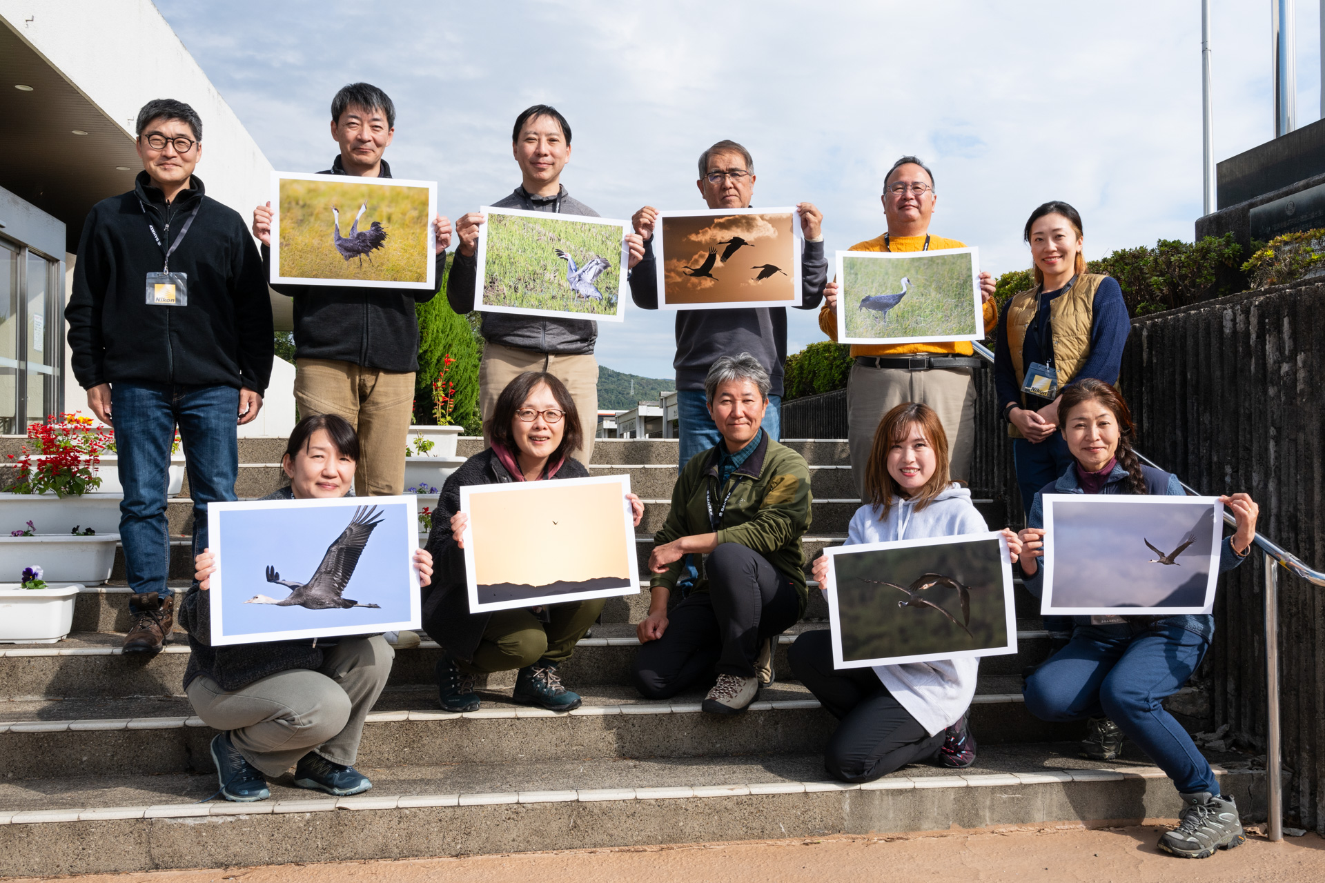 参加したレビュアー、中野耕志さん、ニコンイメージングジャパンの関係者