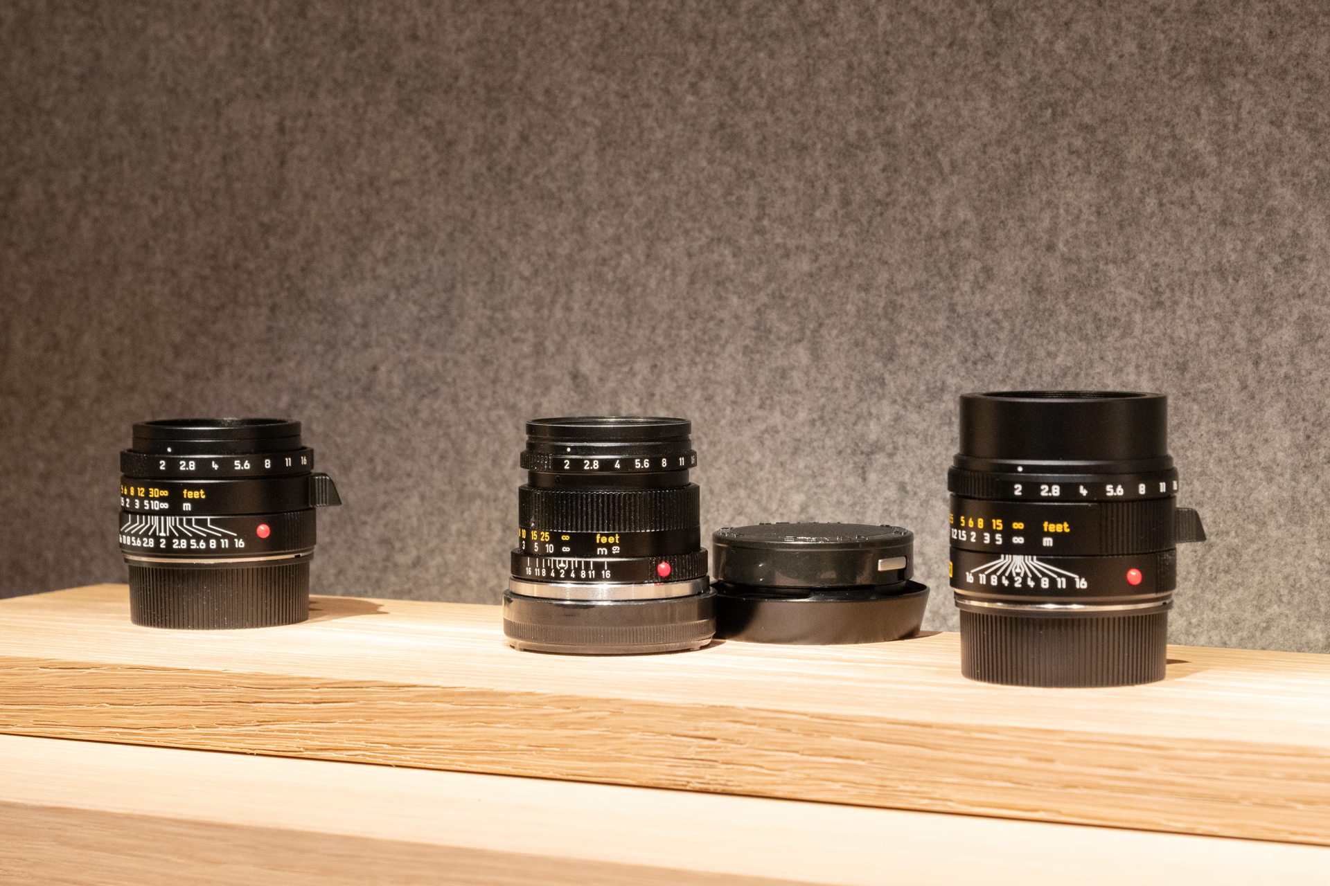 たまたま取材日に並んでいたレンズ。旧世代の中古品であれば、現行品より手を出しやすい価格であることが多い