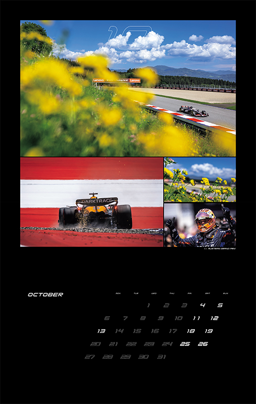 10月：オーストリアGP