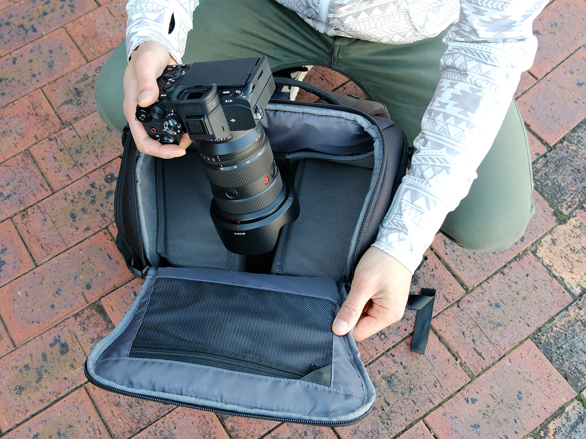 上部にも容易にアクセス