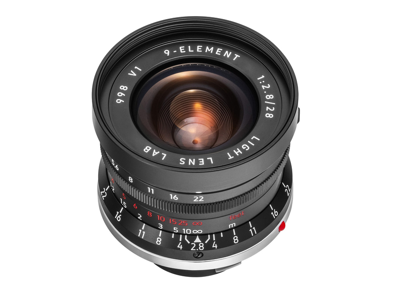 1965年「28mm F2.8 1st」を再現したライカMマウント用レンズ