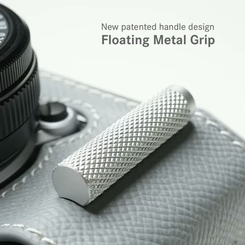 落ち着いた色調の「FUJIFILM X-M5」用レザーボディケース - デジカメ Watch