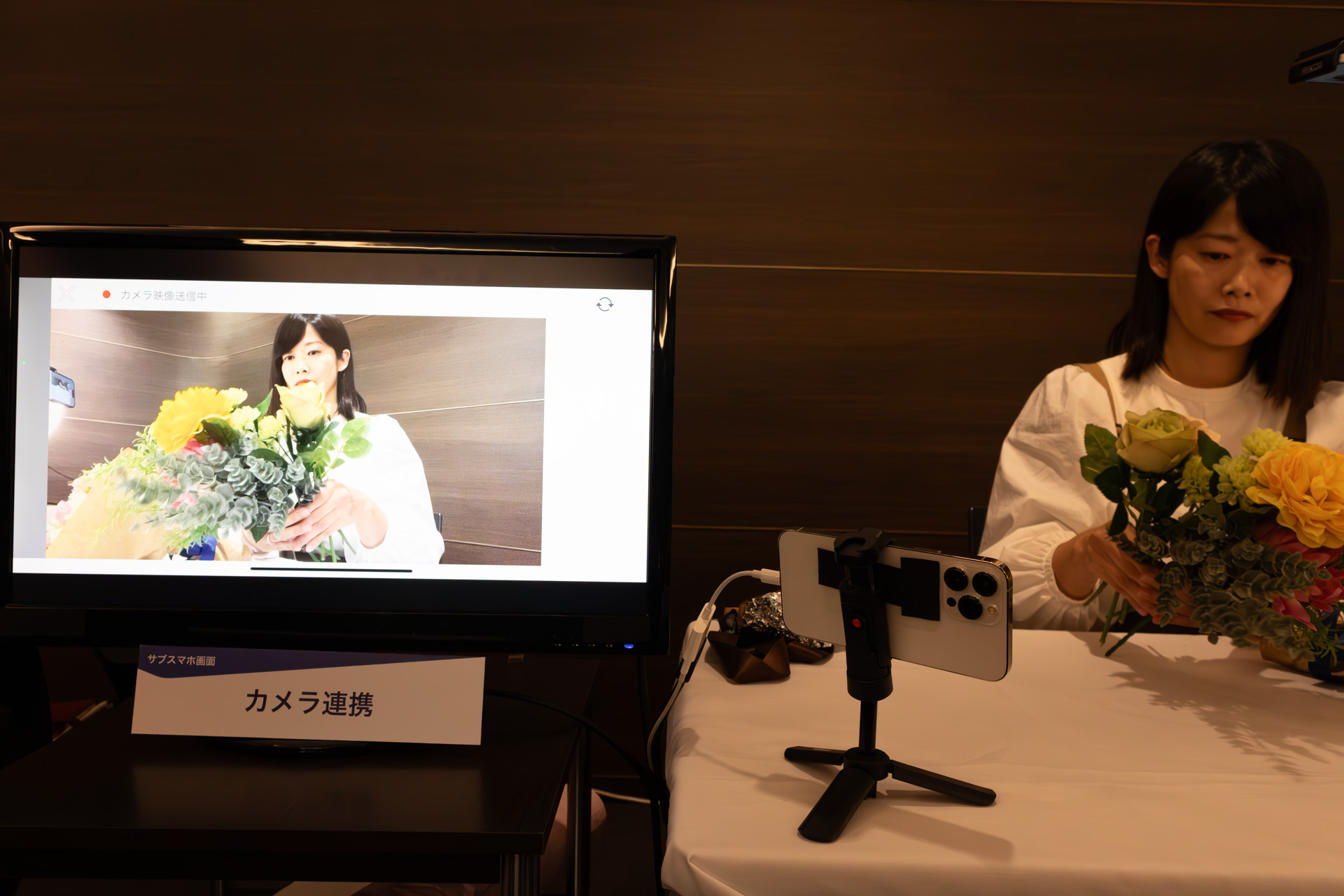 サイドカメラの映像