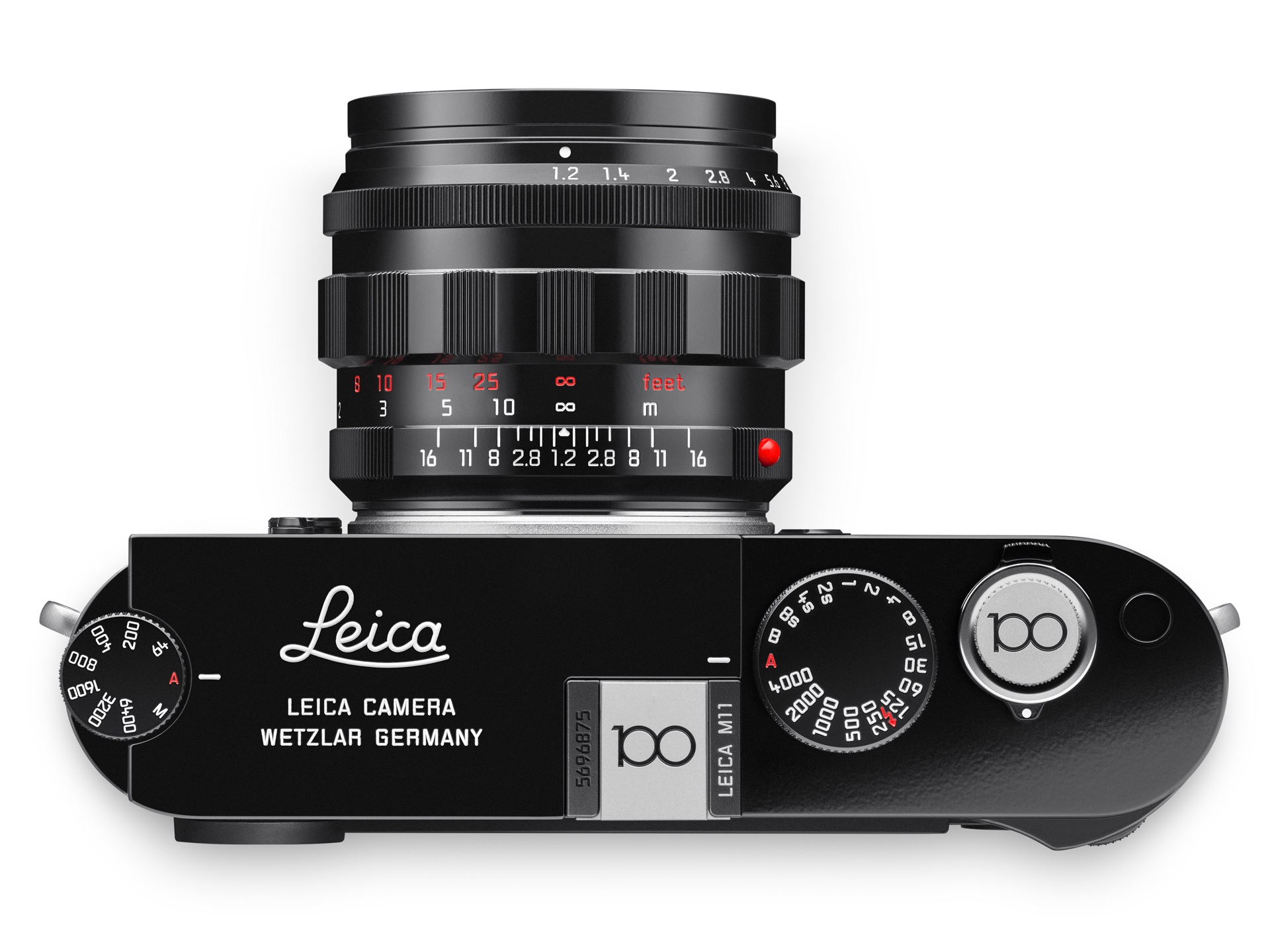 ソフトレリーズボタンとホットシューカバーを装着した様子