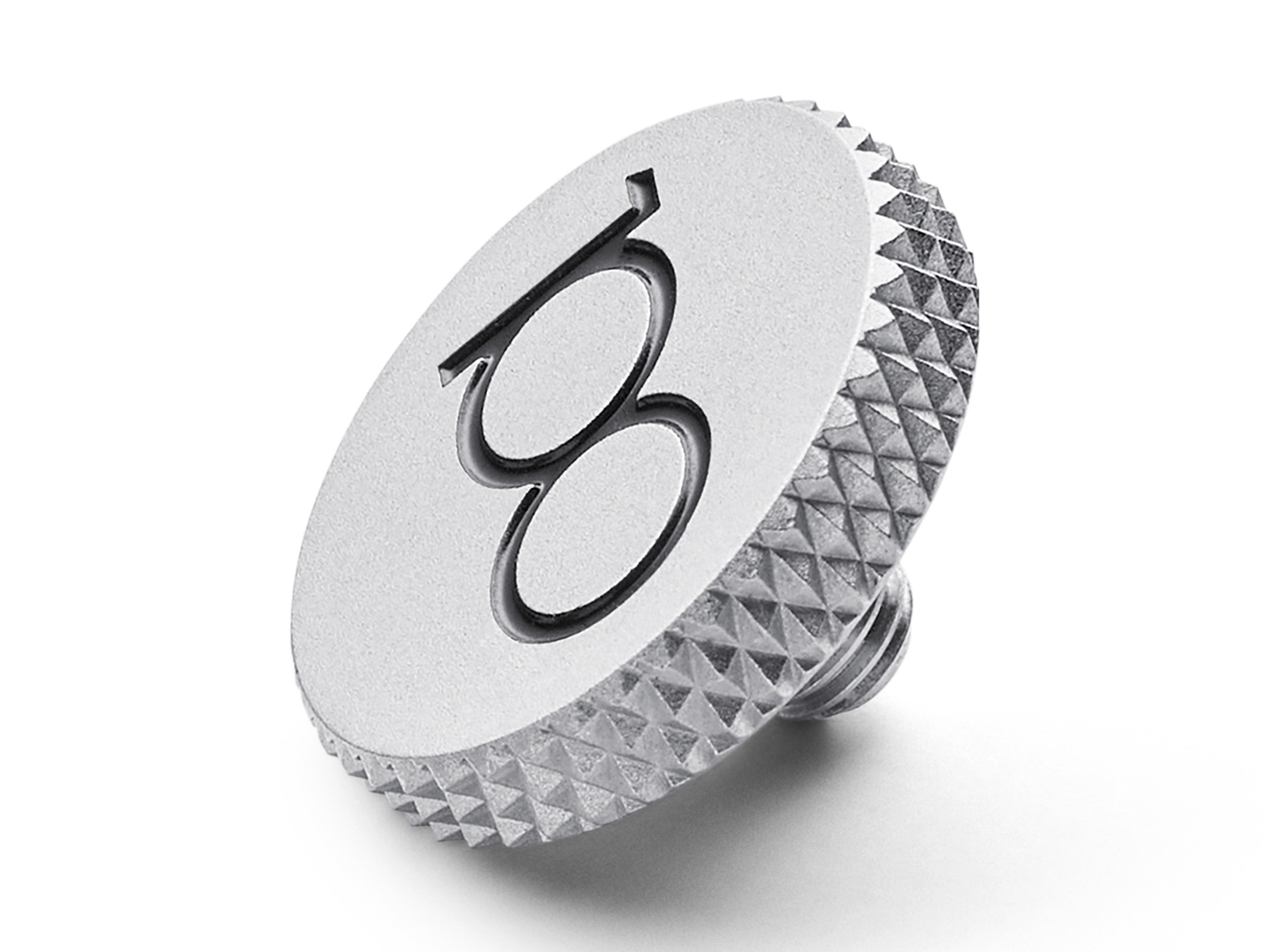 Soft Release Button, Brass, silver chrome, 100 YEARS OF LEICA