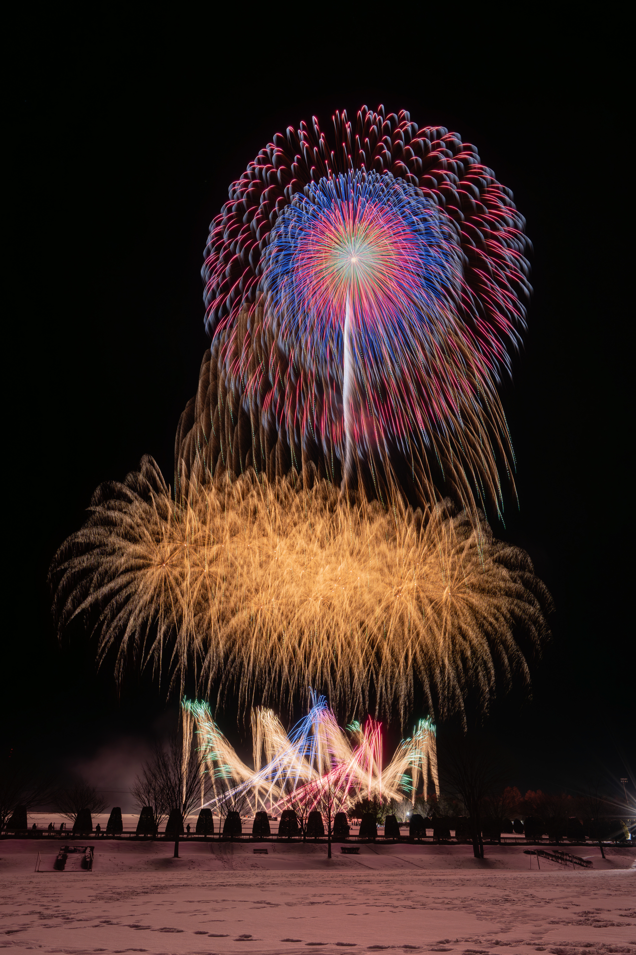 ウインターフェスティバル（群馬県昭和村）撮影：金武武