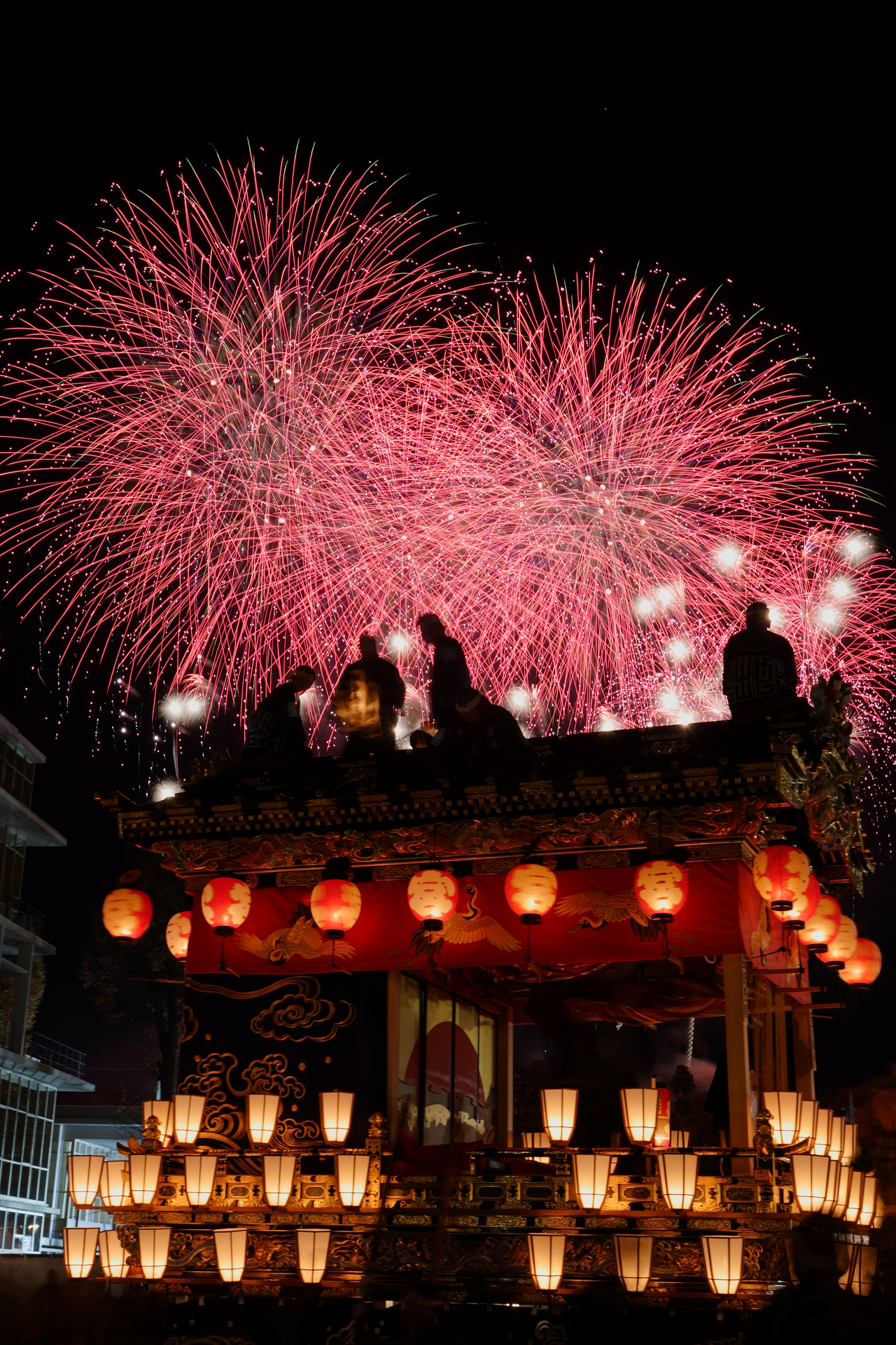 秩父夜祭（埼玉県秩父市）撮影：金武武