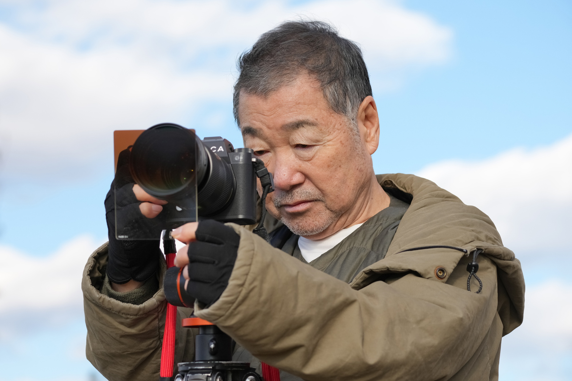 フィルター使用風景