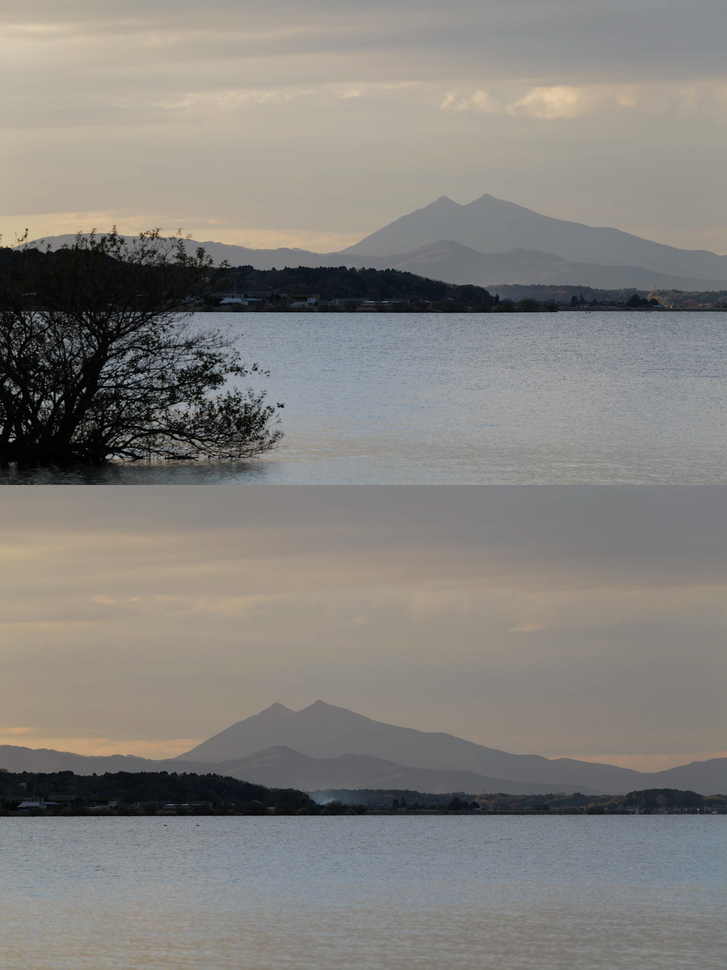 共にライカ SL2／70-200mm F2.8 DG DN OS｜Sports／絞り優先AE／ISO 200（上）7.1、1/125秒（下）F7.1、1/125秒、-0.3EV