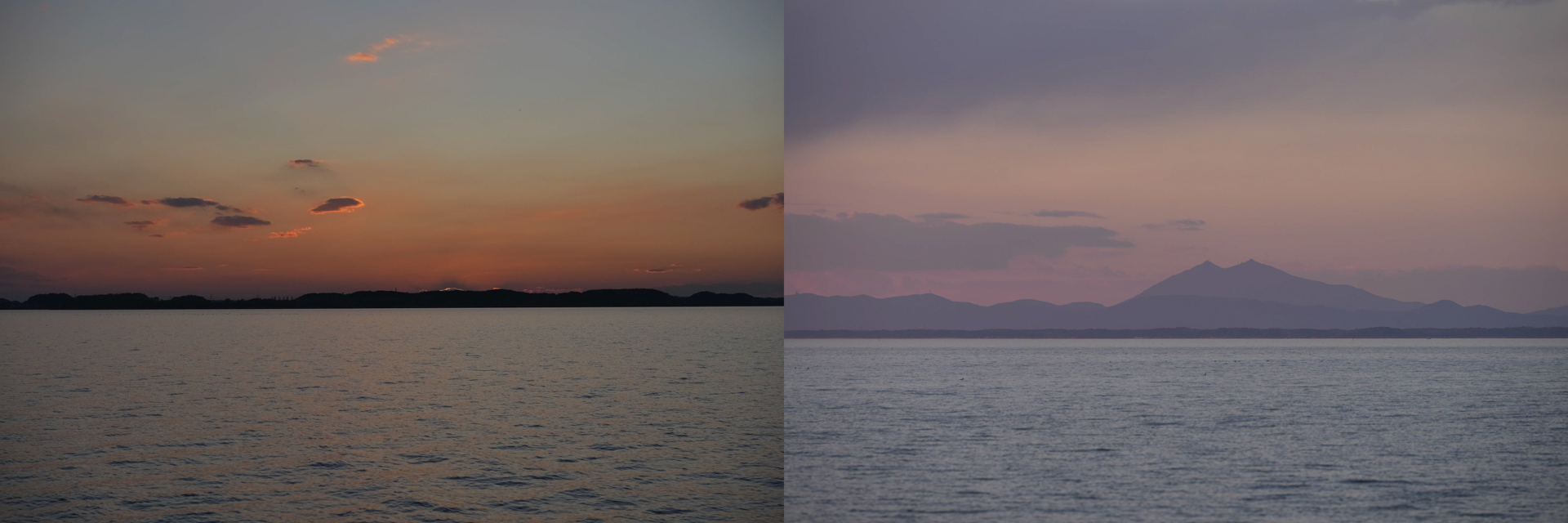 共にソニー α1／FE 70-200mm F2.8 GM OSS II／絞り優先AE／ISO 200（左）F5、1/1,250秒、−1.3EV（右）F5、1/320秒、-0.7EV