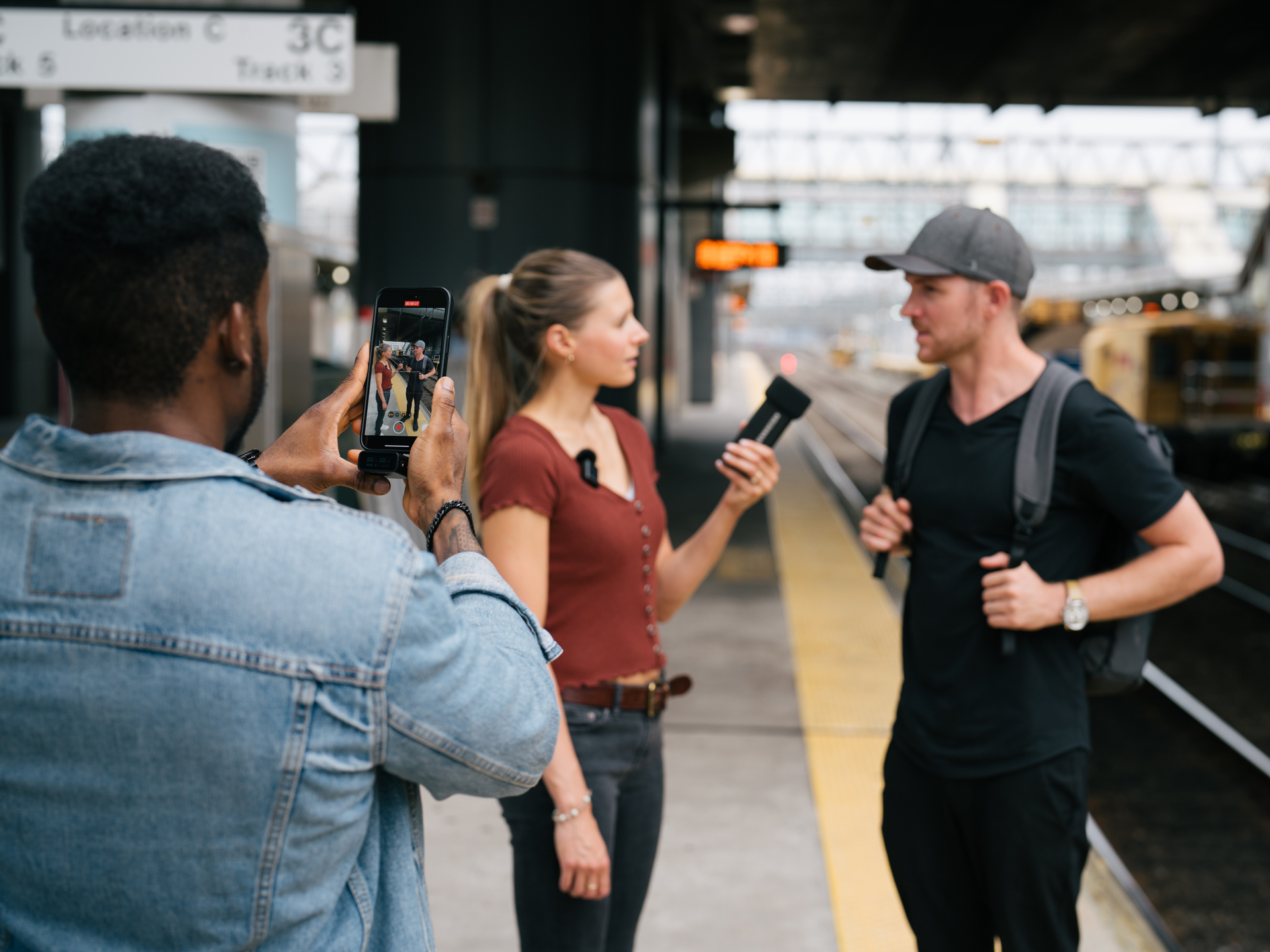 ハンドマイクとしての使用例