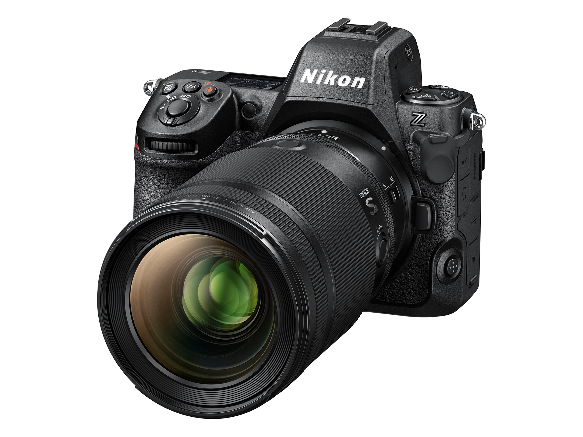 Z8への装着イメージ