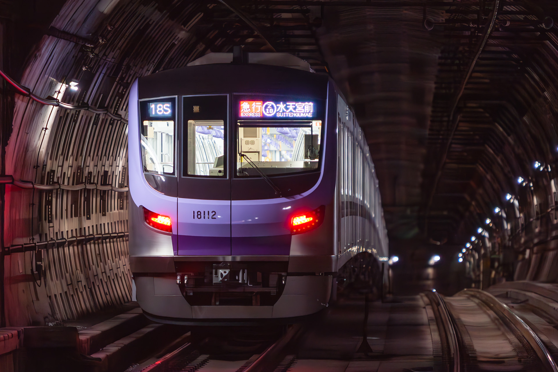 こちらは「水天宮前」を表示したところ