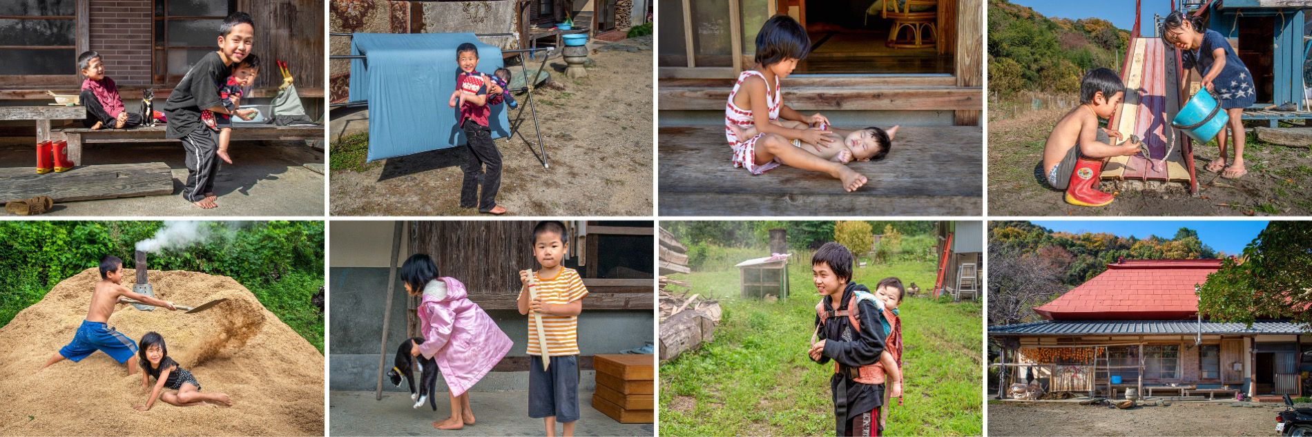 グランプリ作品：岡本早苗さん「アットホームな五人兄弟」