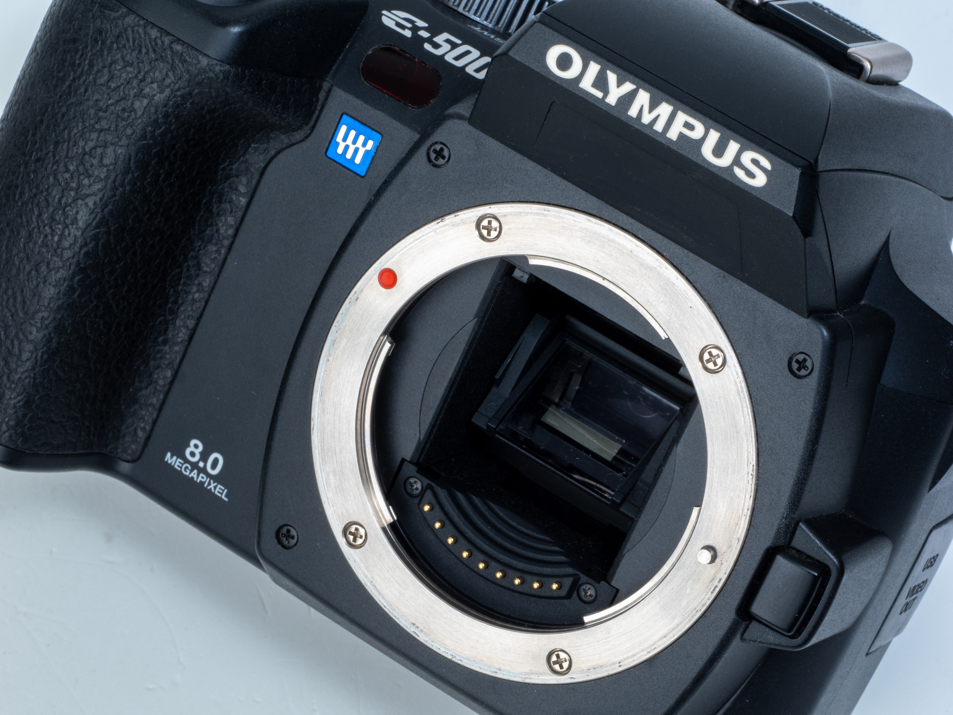 フォーサーズマウント。ミラーもカワイイですね。小さいけど、運動できるやつという動きをします。