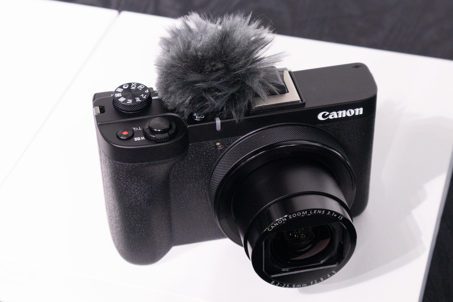 シューに装着するタイプの風防が同梱される