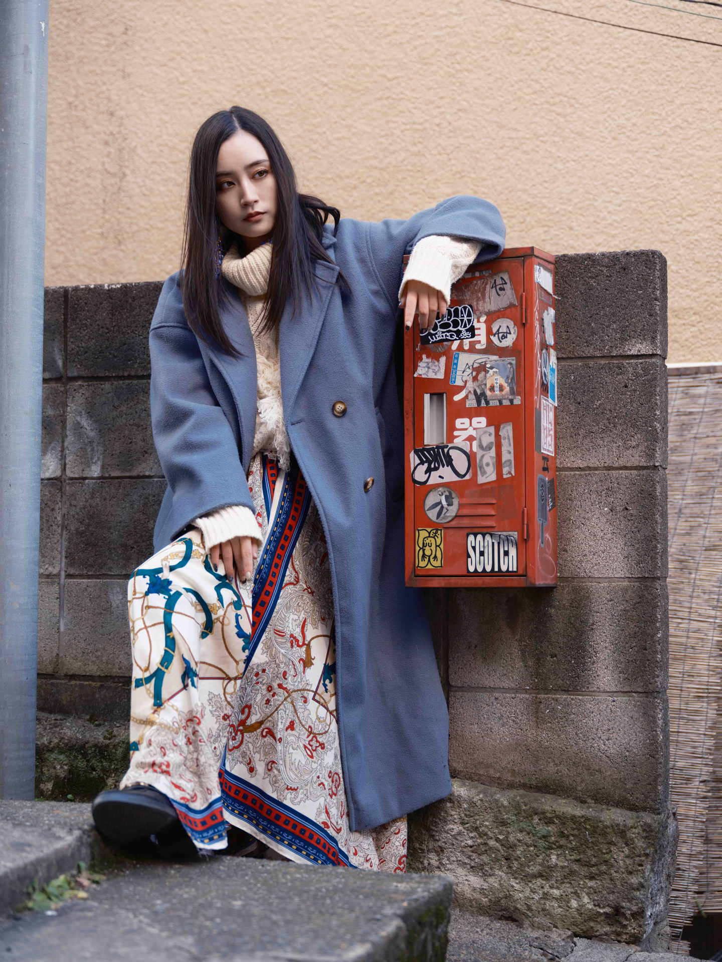 富士フイルム GFX100S II／GF45-100mmF4 R LM OIS WR／75mm（59mm相当）／マニュアル露出（1/125秒、F4.0）／ISO 500／フィルムシミュレーション: ノスタルジックネガ