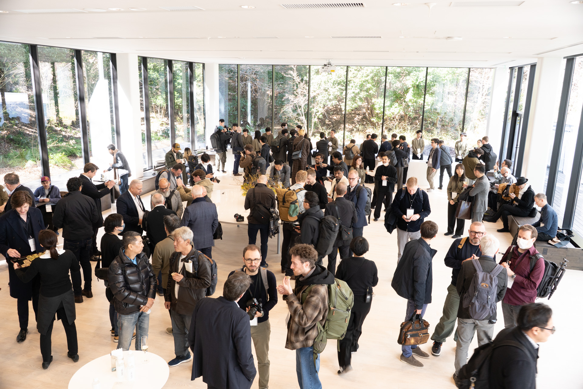 海外からも多くの来場者があった