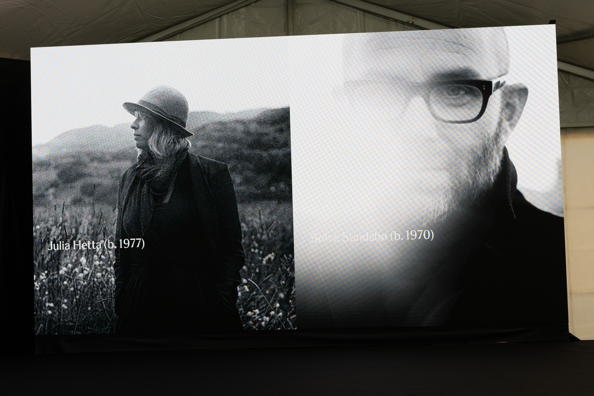 ジュリア・ヘッタ氏とソルヴェ・スンズボ氏