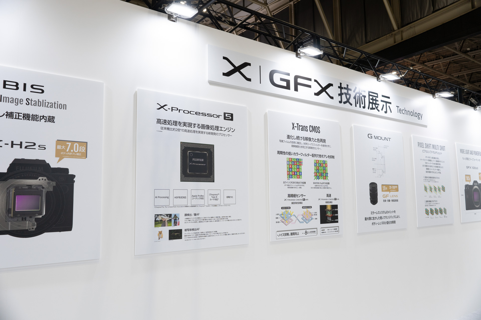 パネルによる技術説明